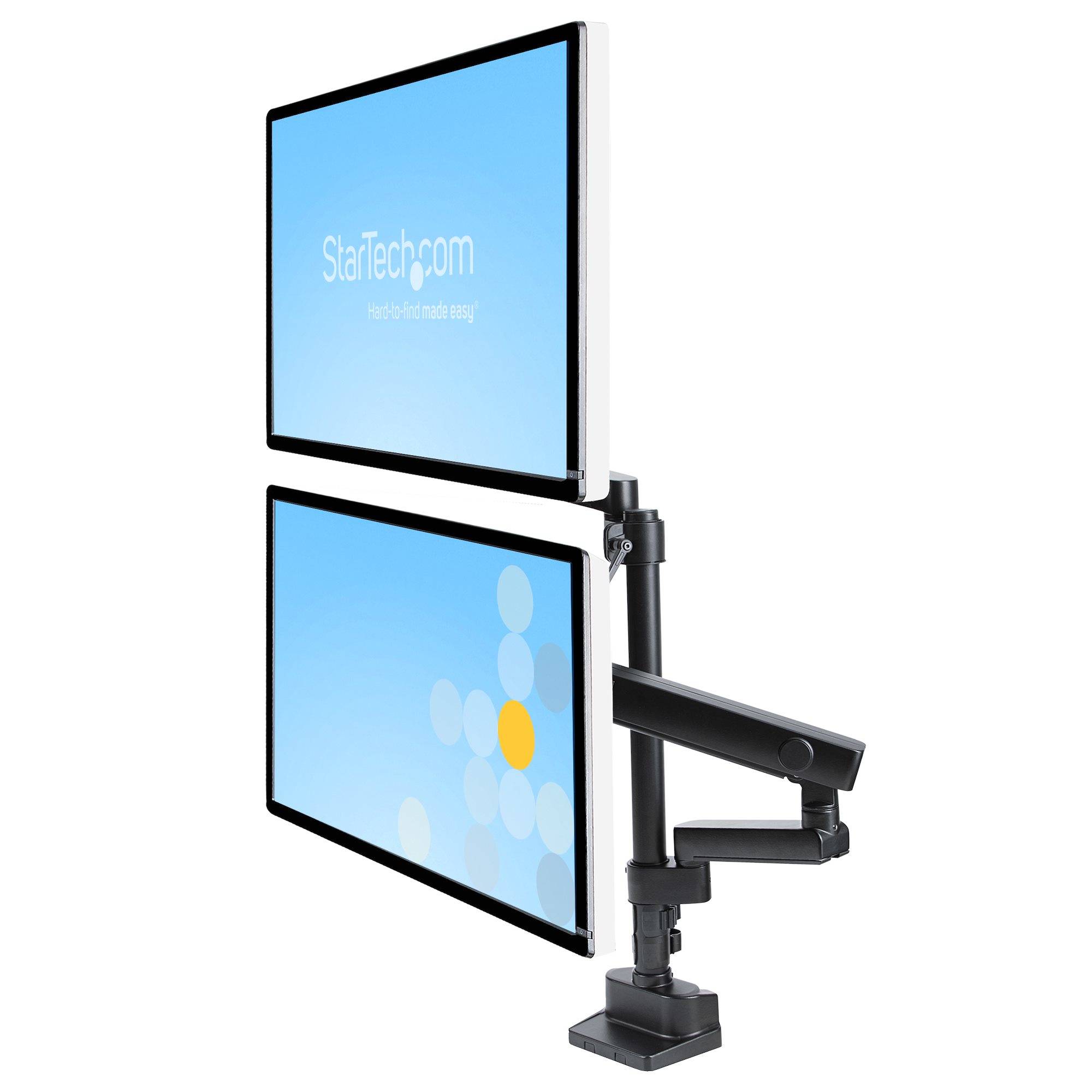 StarTech.com Monitorstandaard dubbele monitor arm crossbar draaibaar staal