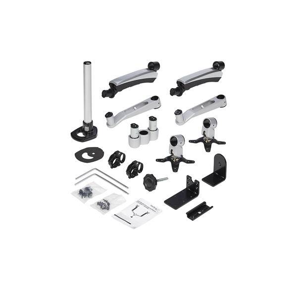 StarTech.com Dual monitor arm volledig beweegbaar en one touch verstelbare hoogte stapelbaar