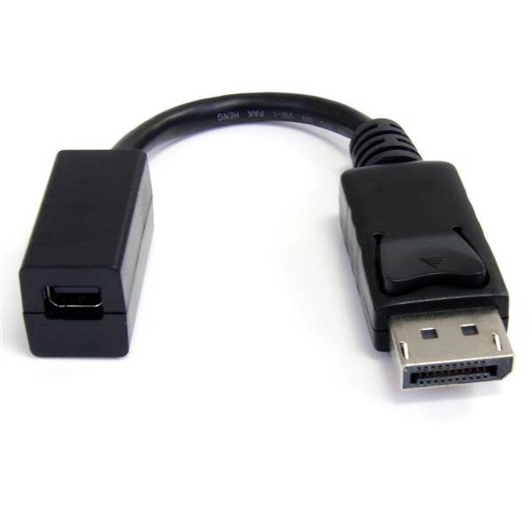 StarTech.com 15cm DisplayPort naar Mini DisplayPort Kabel - 4K x 2K UHD Video - DisplayPort Male naar Mini DisplayPort Female Adapter Kabel - DP Computer naar mDP 1.2 Monitor/Scherm
