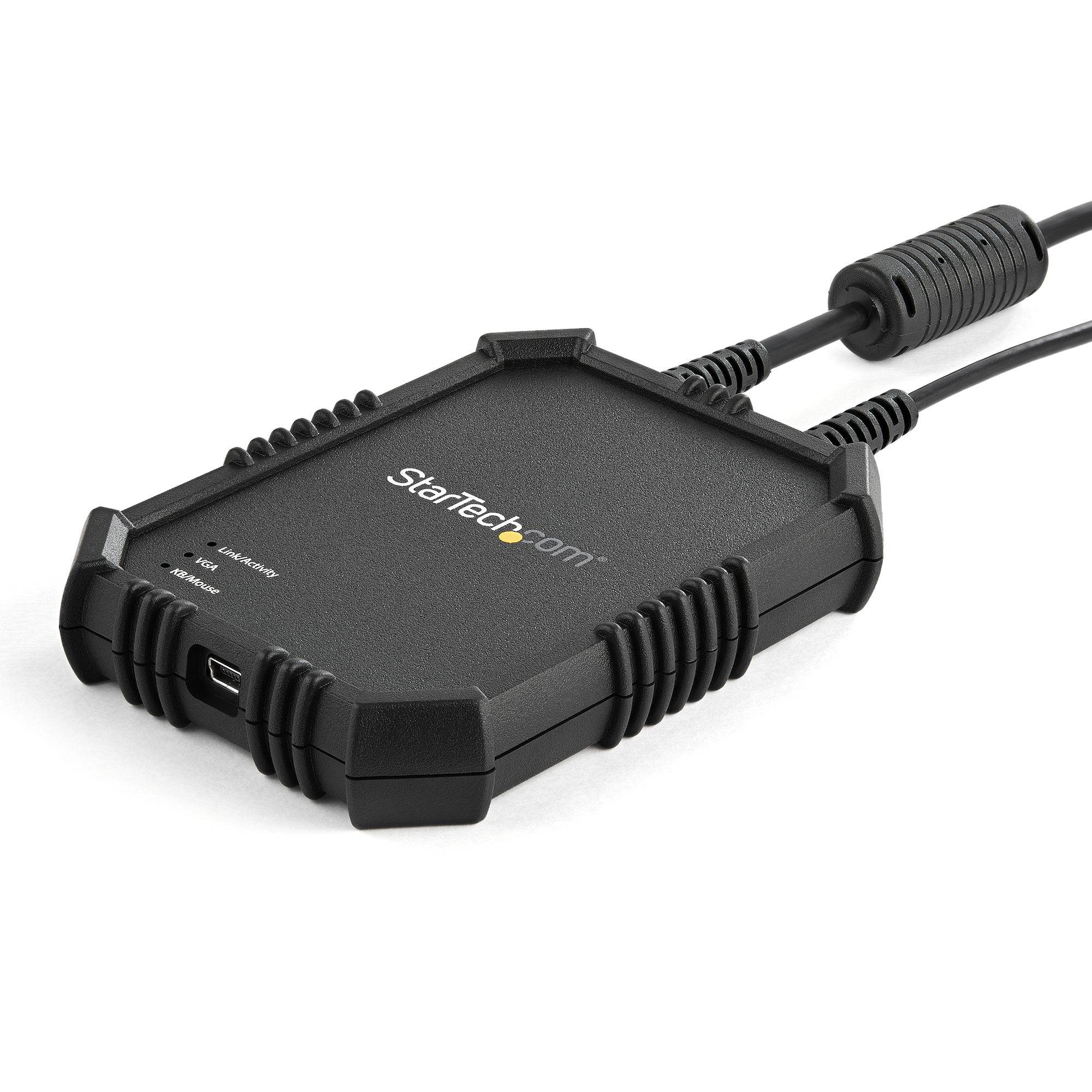 StarTech.com USB 2.0 KVM console - draagbare laptop Crash cart adapter met bestandsoverdracht & video-opname
