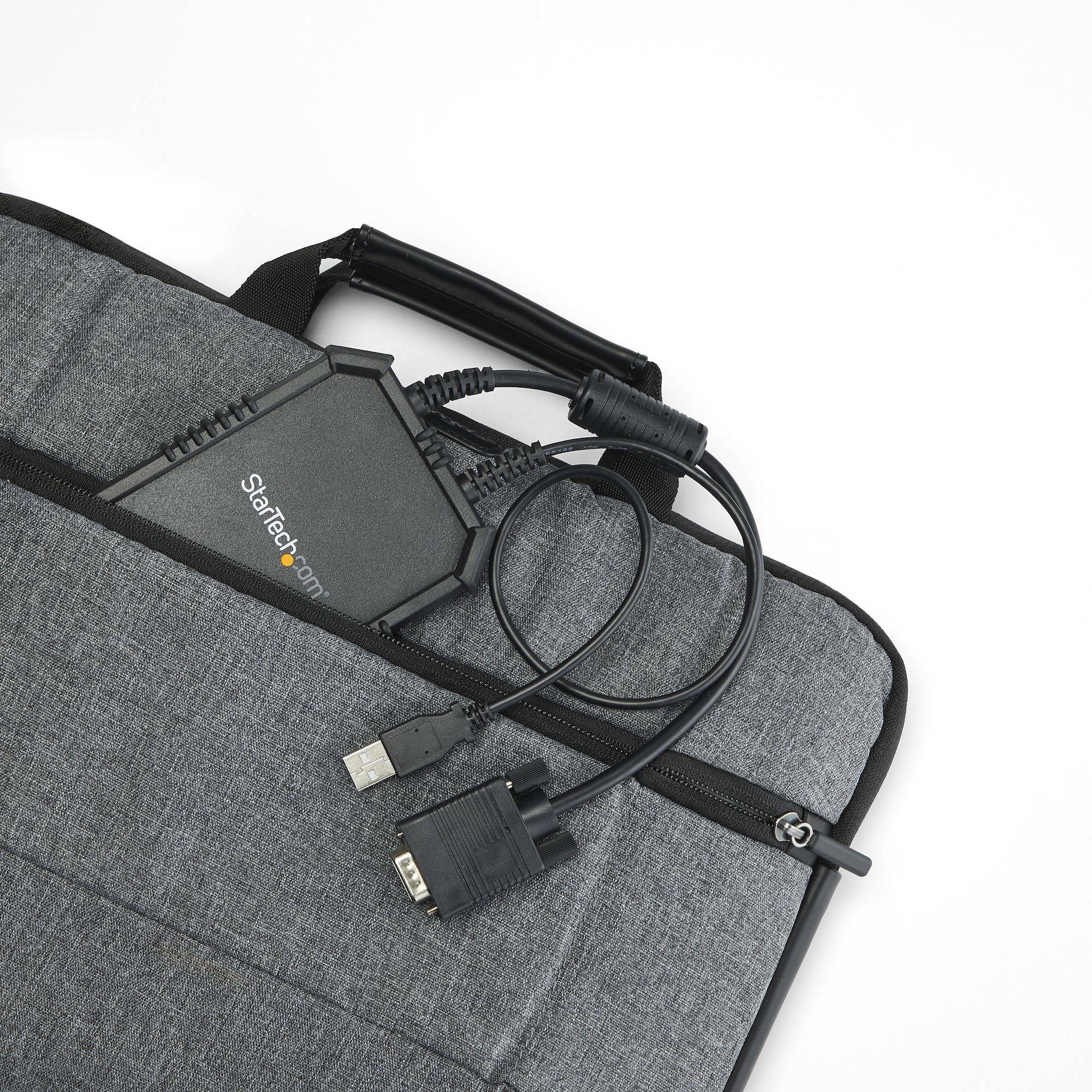 StarTech.com USB 2.0 KVM console - draagbare laptop Crash cart adapter met bestandsoverdracht & video-opname