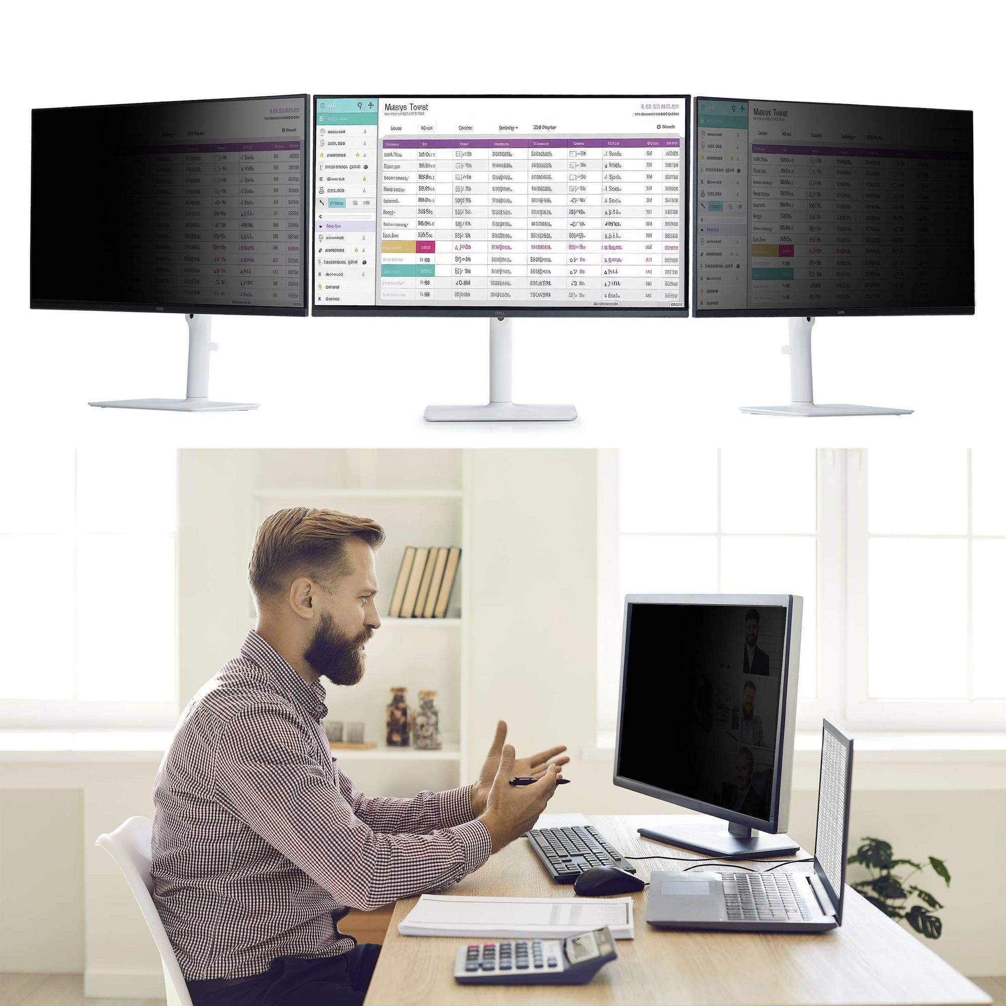 StarTech.com 215M9-PRIVACY-SCREEN schermfilter 54,6 cm (21.5") Monitor Randloze privacyfilter voor schermen