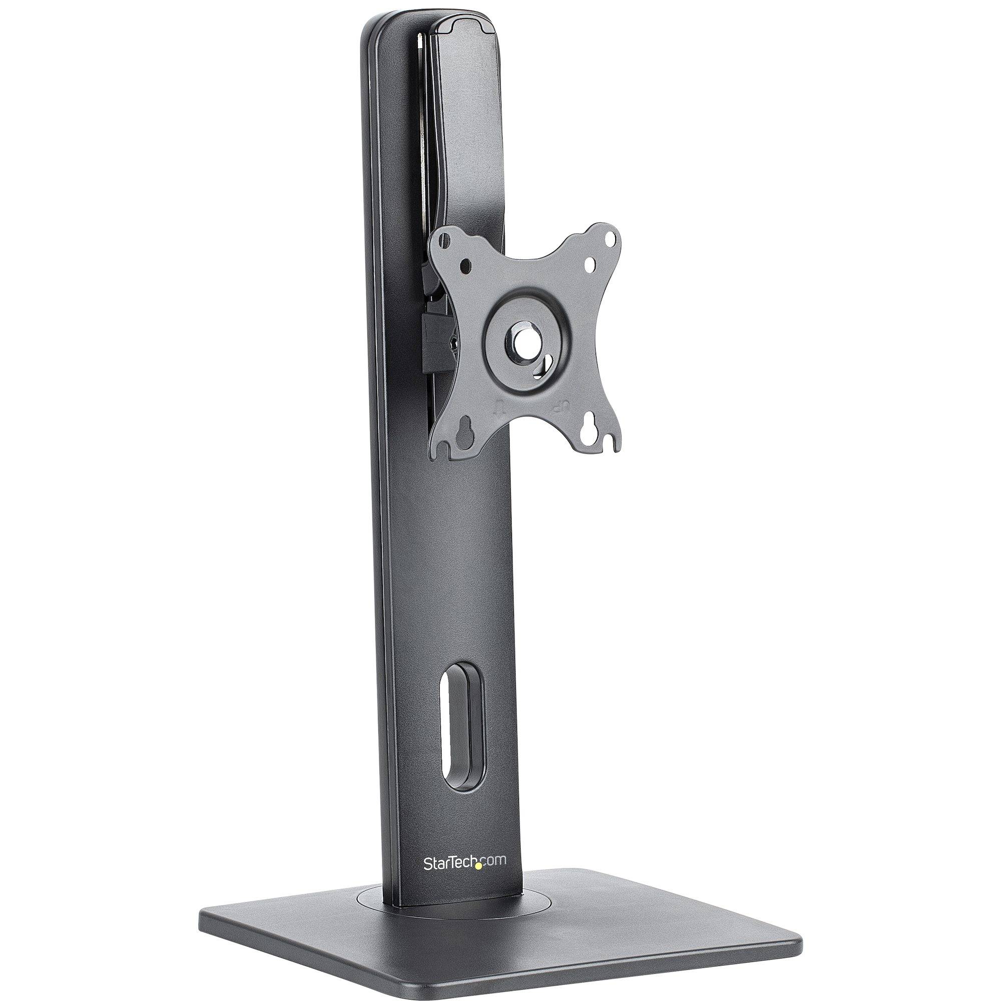 StarTech.com Beweegbare Bureau Monitorsteun, In Hoogte Verstelbare Monitor Beugel voor VESA Displays tot 32" (7kg), Ergonomische Bureau Monitor Stand, Kantelen/Zwenken/Roteren
