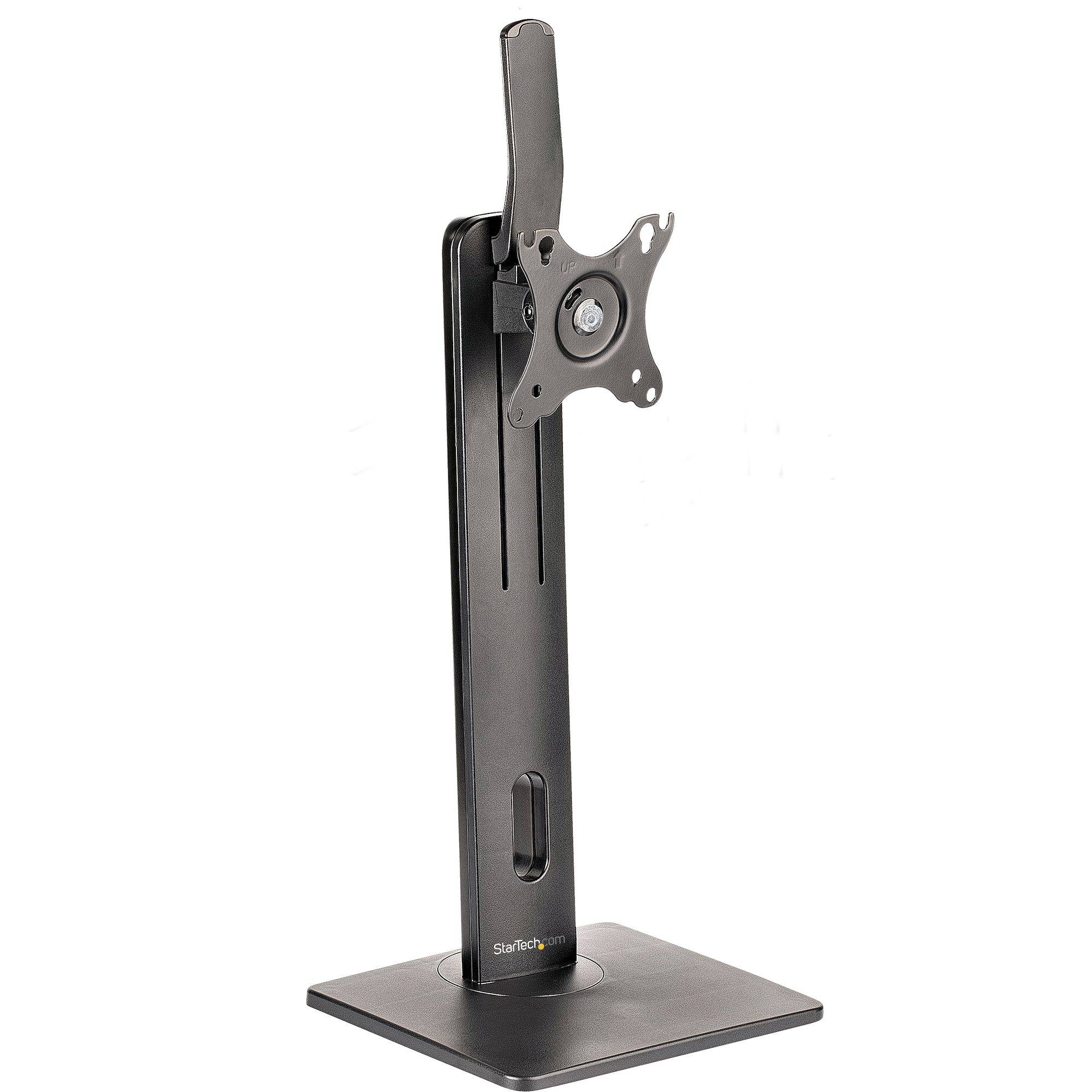 StarTech.com Beweegbare Bureau Monitorsteun, In Hoogte Verstelbare Monitor Beugel voor VESA Displays tot 32" (7kg), Ergonomische Bureau Monitor Stand, Kantelen/Zwenken/Roteren