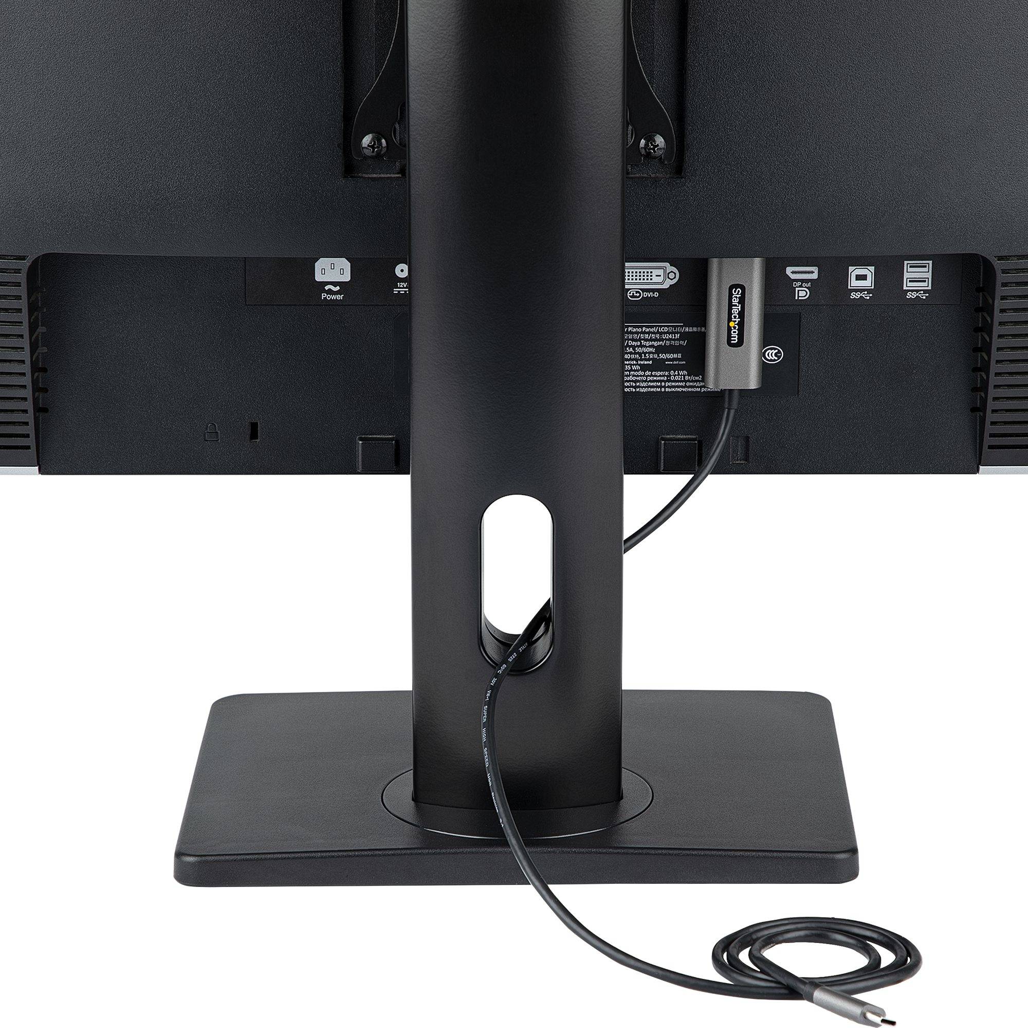 StarTech.com Beweegbare Bureau Monitorsteun, In Hoogte Verstelbare Monitor Beugel voor VESA Displays tot 32" (7kg), Ergonomische Bureau Monitor Stand, Kantelen/Zwenken/Roteren
