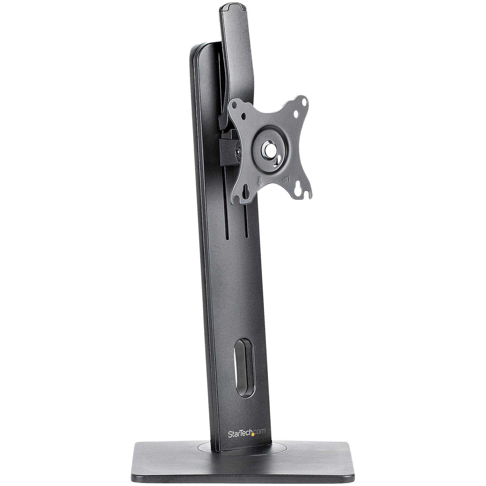 StarTech.com Beweegbare Bureau Monitorsteun, In Hoogte Verstelbare Monitor Beugel voor VESA Displays tot 32" (7kg), Ergonomische Bureau Monitor Stand, Kantelen/Zwenken/Roteren