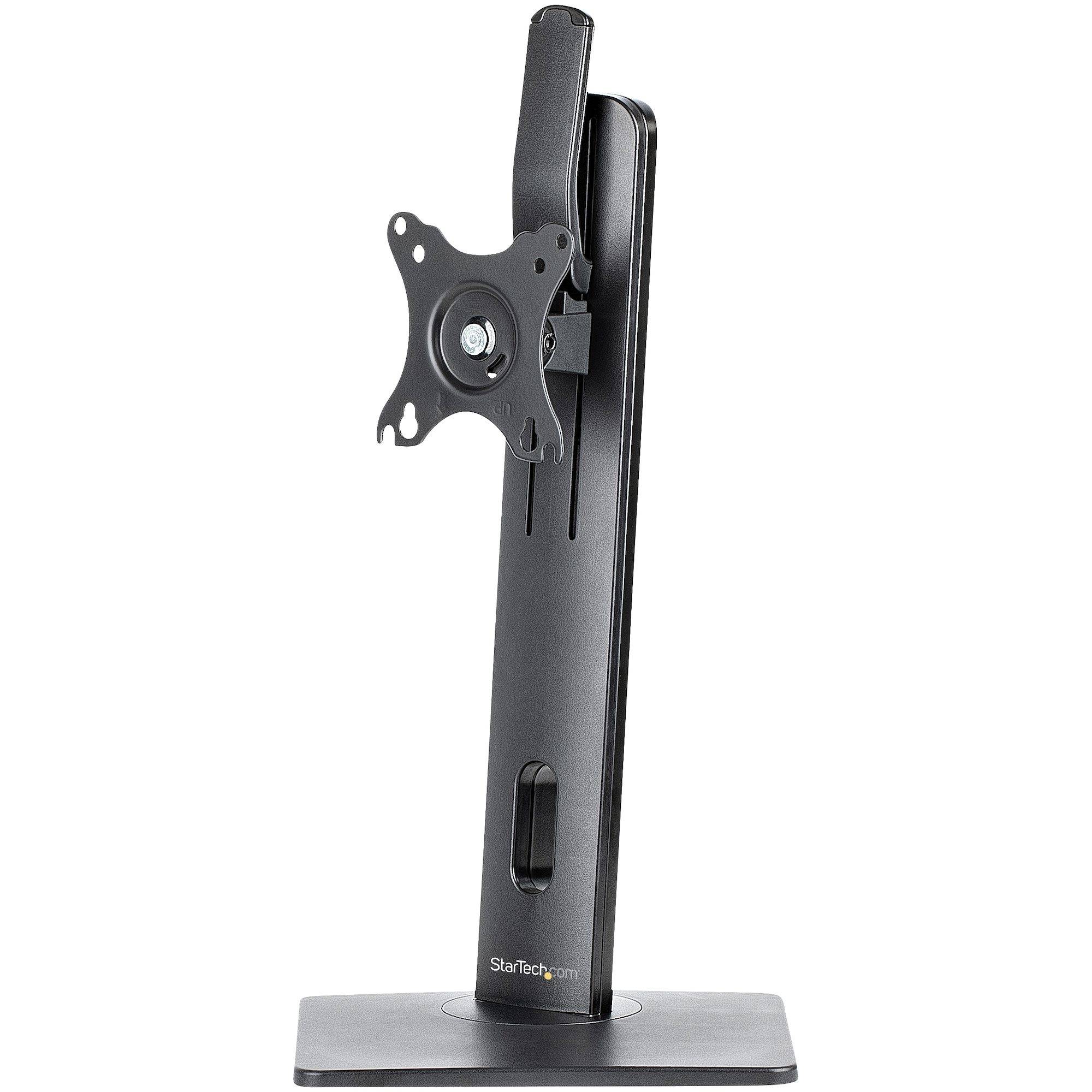 StarTech.com Beweegbare Bureau Monitorsteun, In Hoogte Verstelbare Monitor Beugel voor VESA Displays tot 32" (7kg), Ergonomische Bureau Monitor Stand, Kantelen/Zwenken/Roteren