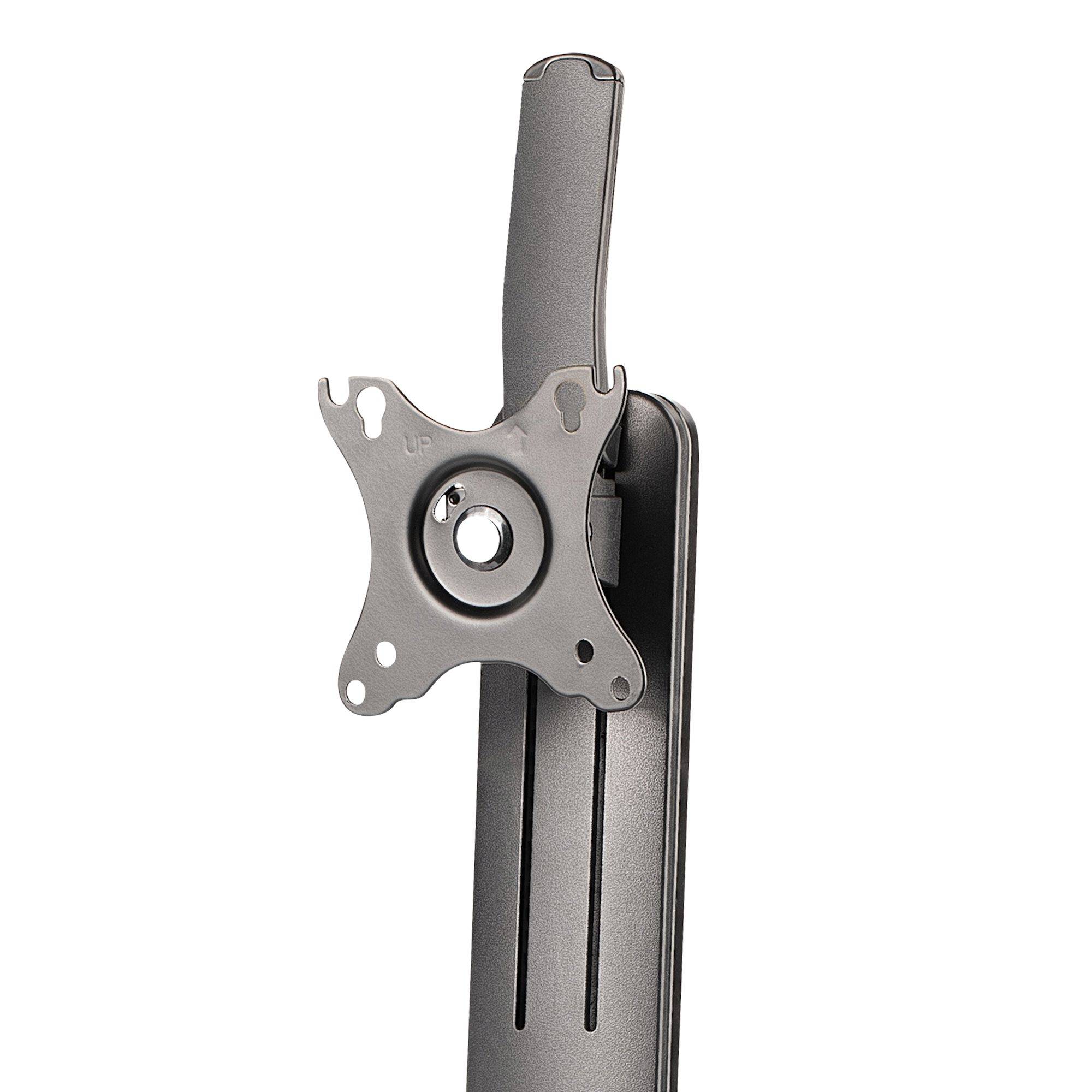 StarTech.com Beweegbare Bureau Monitorsteun, In Hoogte Verstelbare Monitor Beugel voor VESA Displays tot 32" (7kg), Ergonomische Bureau Monitor Stand, Kantelen/Zwenken/Roteren