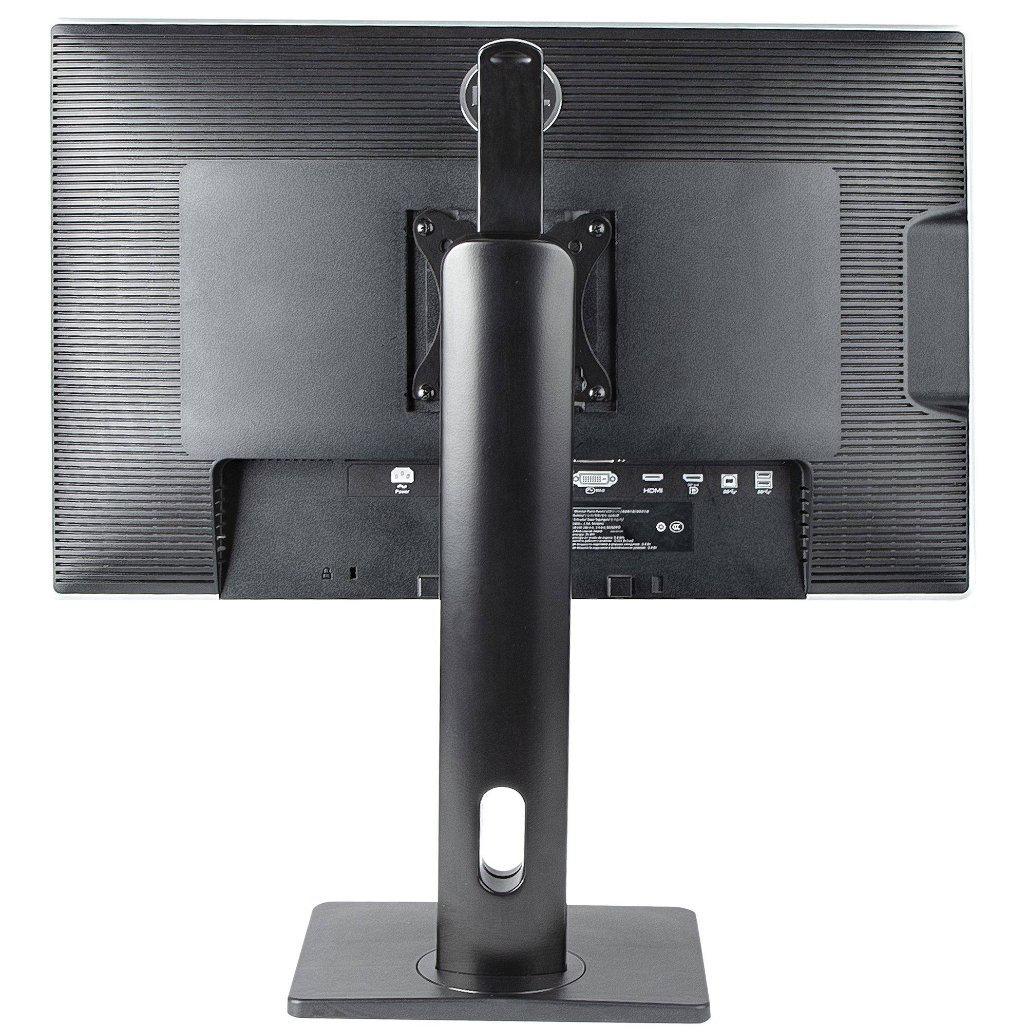 StarTech.com Beweegbare Bureau Monitorsteun, In Hoogte Verstelbare Monitor Beugel voor VESA Displays tot 32" (7kg), Ergonomische Bureau Monitor Stand, Kantelen/Zwenken/Roteren