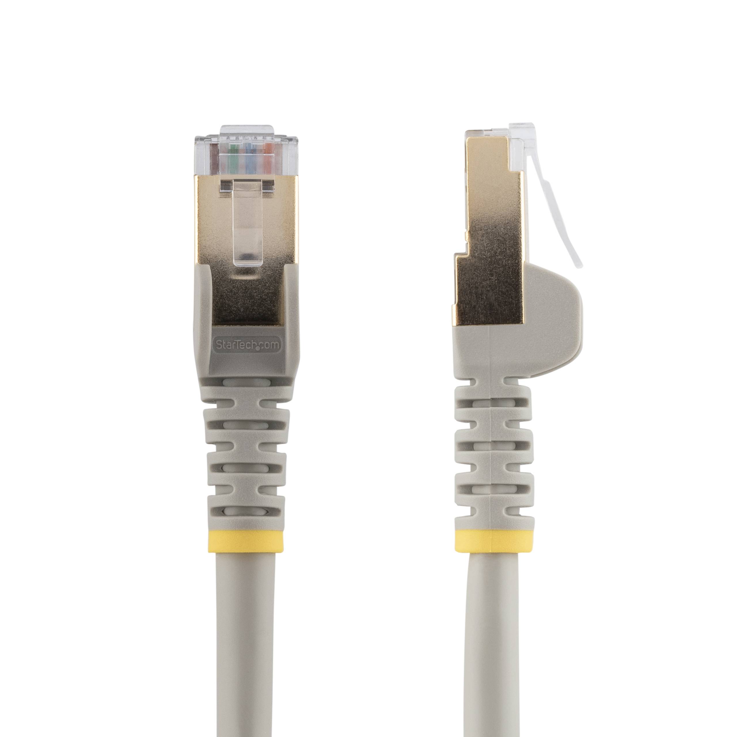 StarTech.com 3m grijs Cat6a Ethernet netwerkkabel shielded (STP) Cat6a patchkabel Cat 6a