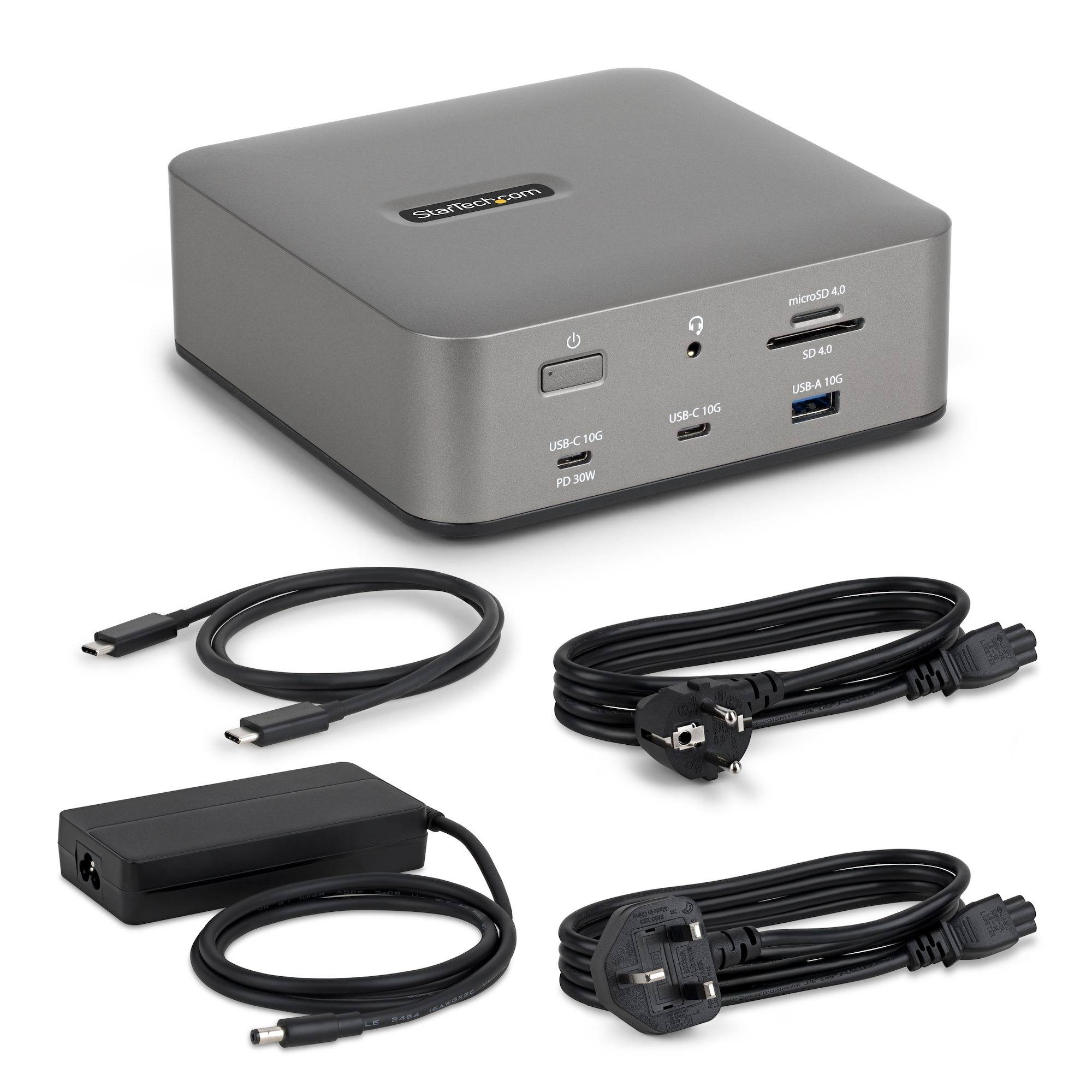 StarTech.com 215UE-TB5USB4DOCK laptop dock & poortreplicator Bedraad Thunderbolt 5 Grijs