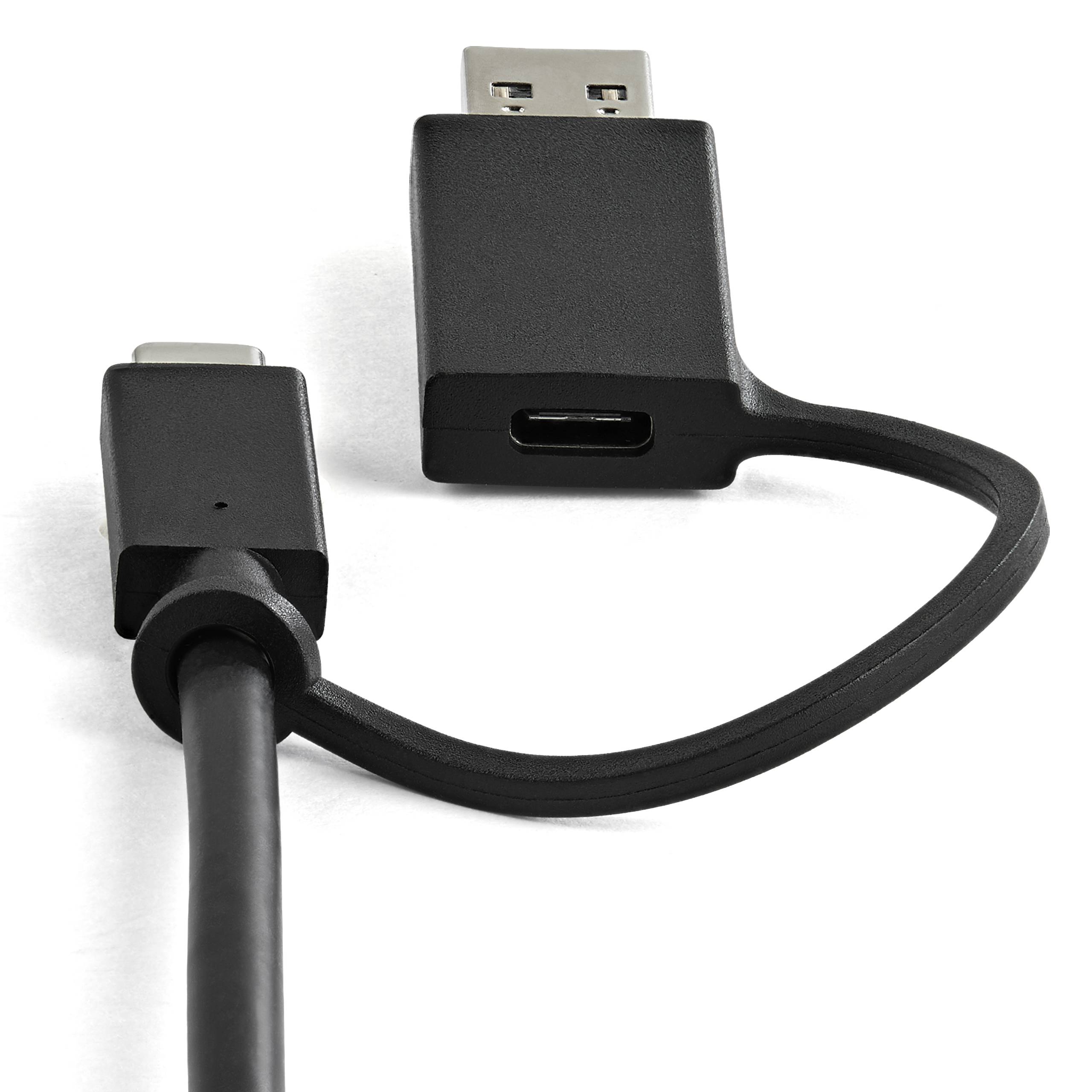 StarTech.com Universele Laptop Docking Station, Hybrid USB-C & USB-A Dock, Dual 4K DP & HDMI, 100W PD, Mac / Windows / Chrome OS, 4x USB 5Gbps Hub, GbE