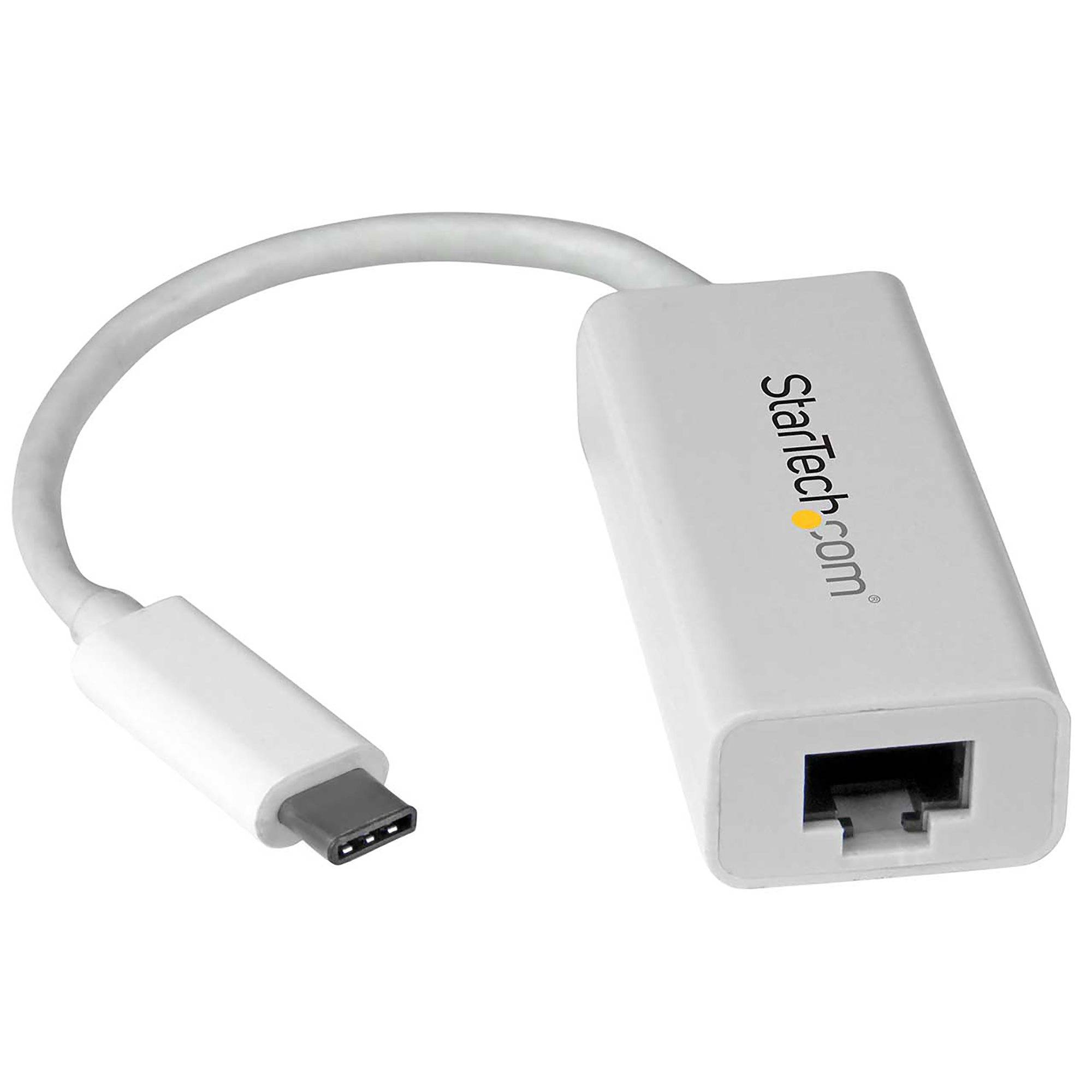 StarTech.com USB-C naar Gigabit Ethernet netwerkadapter - USB 3.0 - wit