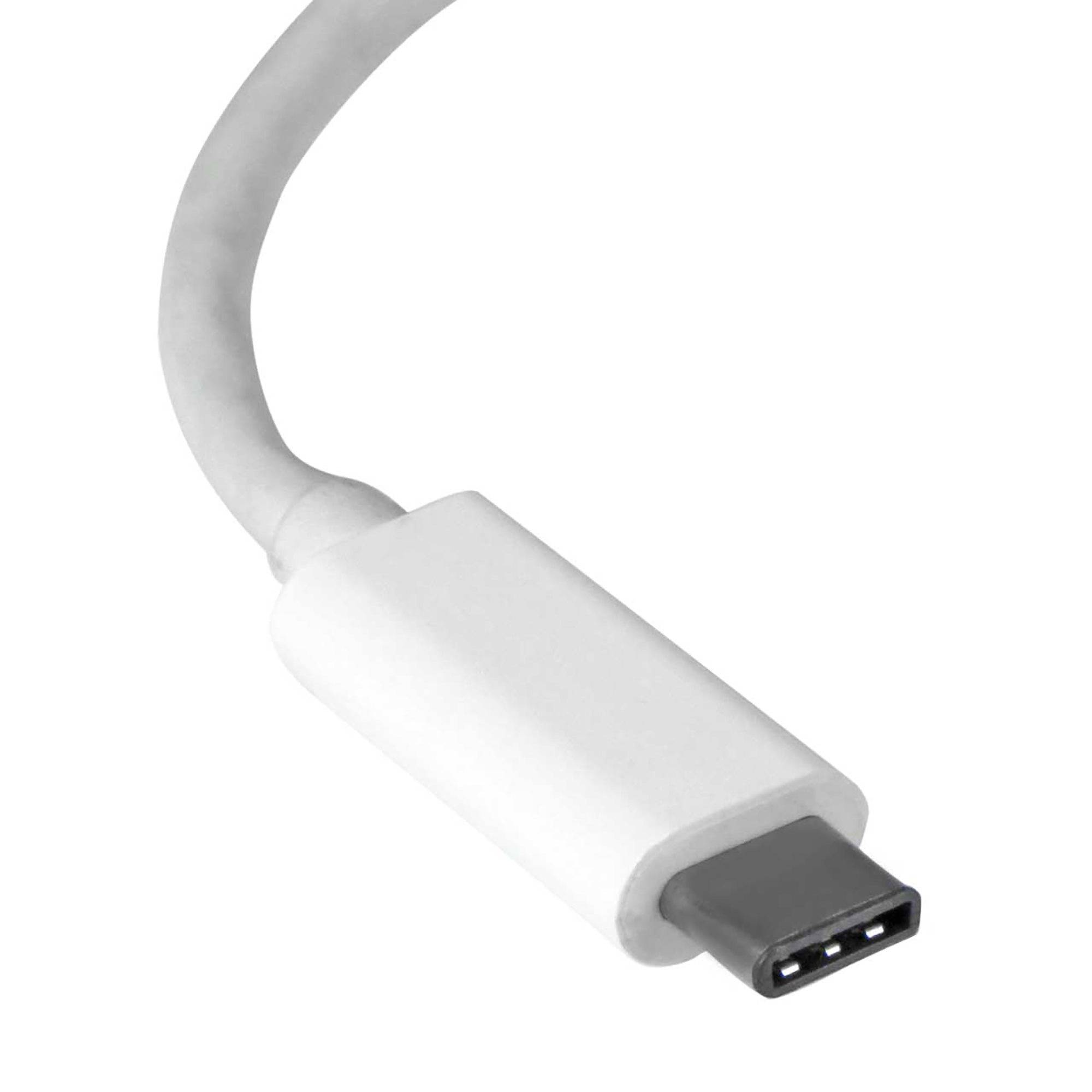 StarTech.com USB-C naar Gigabit Ethernet netwerkadapter - USB 3.0 - wit