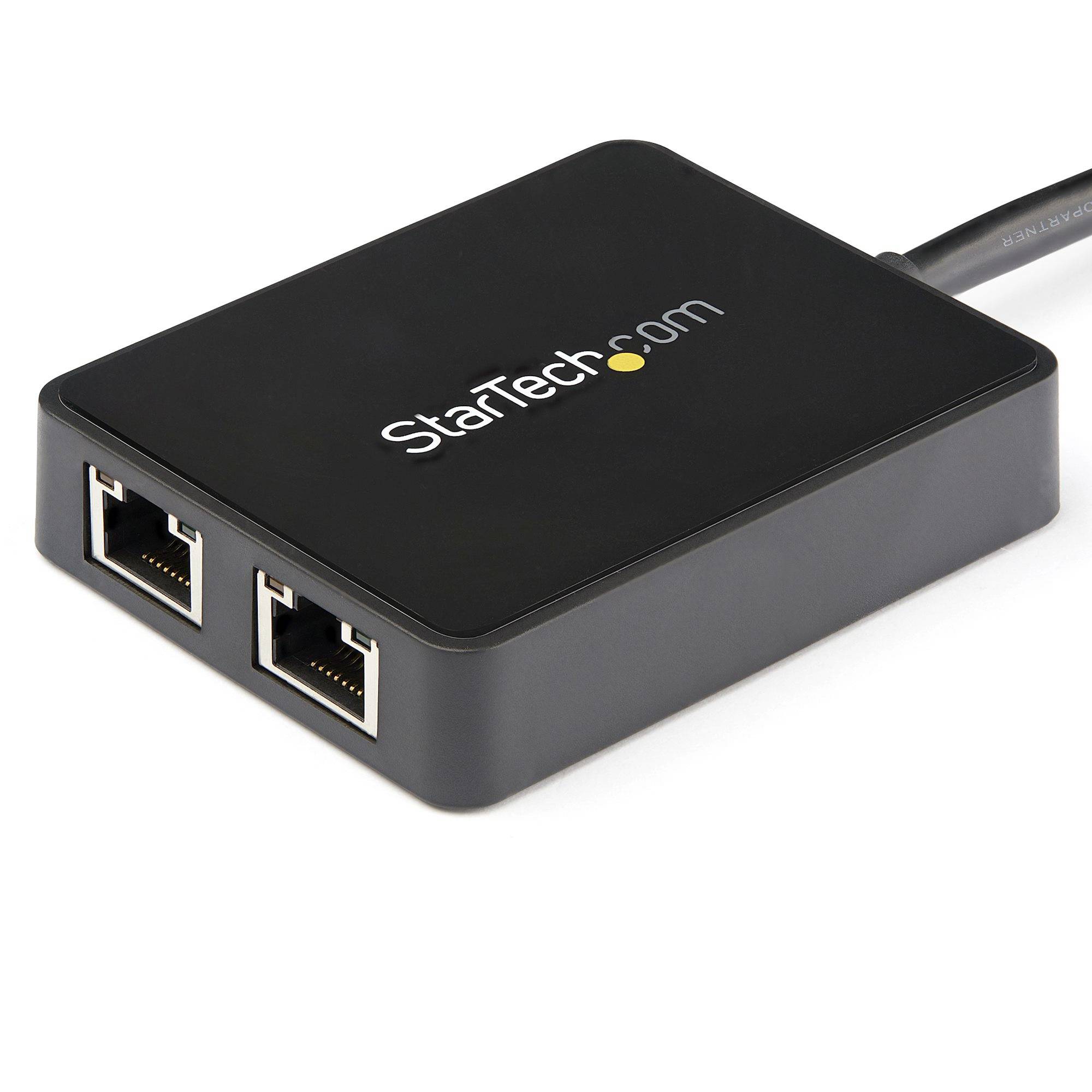 StarTech.com USB 3.0 naar 2-poorts gigabit Ethernet-adapter NIC met USB-poort