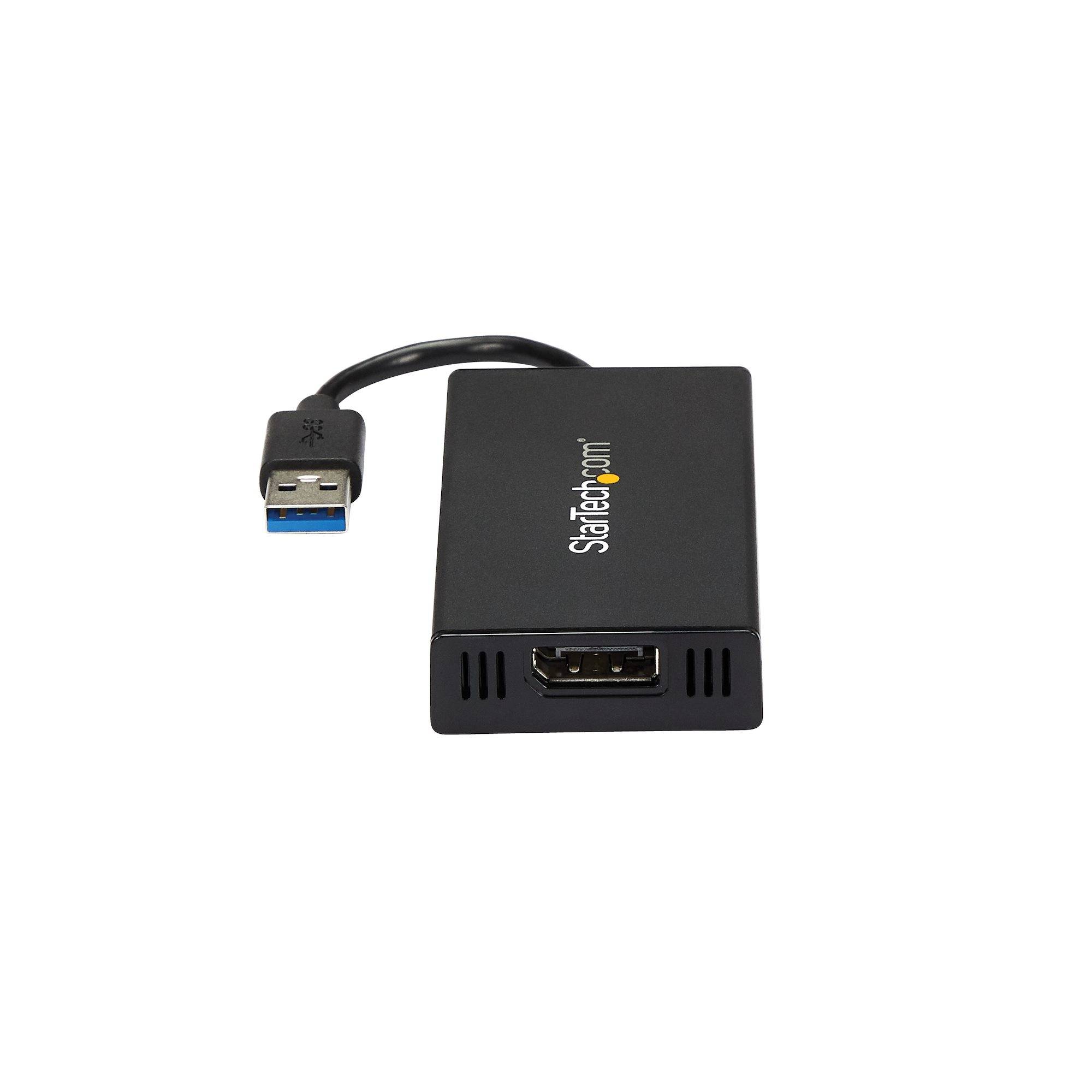 StarTech.com USB 3.0 naar 4K DisplayPort externe Multi-Monitor grafische videoadapter – DisplayLink gecertificeerd – Ultra HD 4K