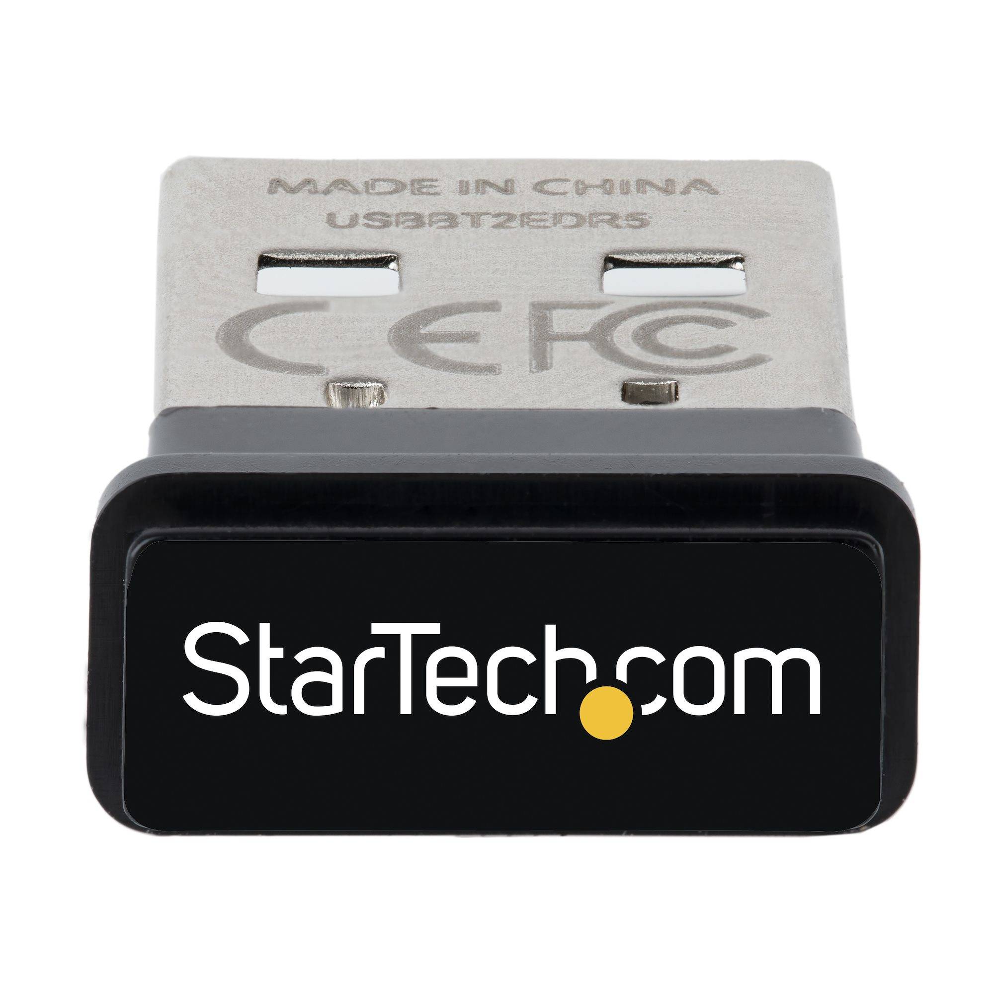 StarTech.com USB Bluetooth 5.0 Adapter, USB Bluetooth Dongle voor PC/Computer/Laptop/Toetsenbord/Muis, BT 5.0 Adapter voor Headsets, Mini USB Bluetooth Receiver, Windows/Linux