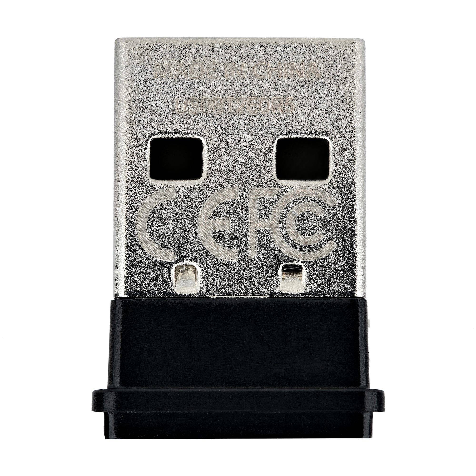 StarTech.com USB Bluetooth 5.0 Adapter, USB Bluetooth Dongle voor PC/Computer/Laptop/Toetsenbord/Muis, BT 5.0 Adapter voor Headsets, Mini USB Bluetooth Receiver, Windows/Linux