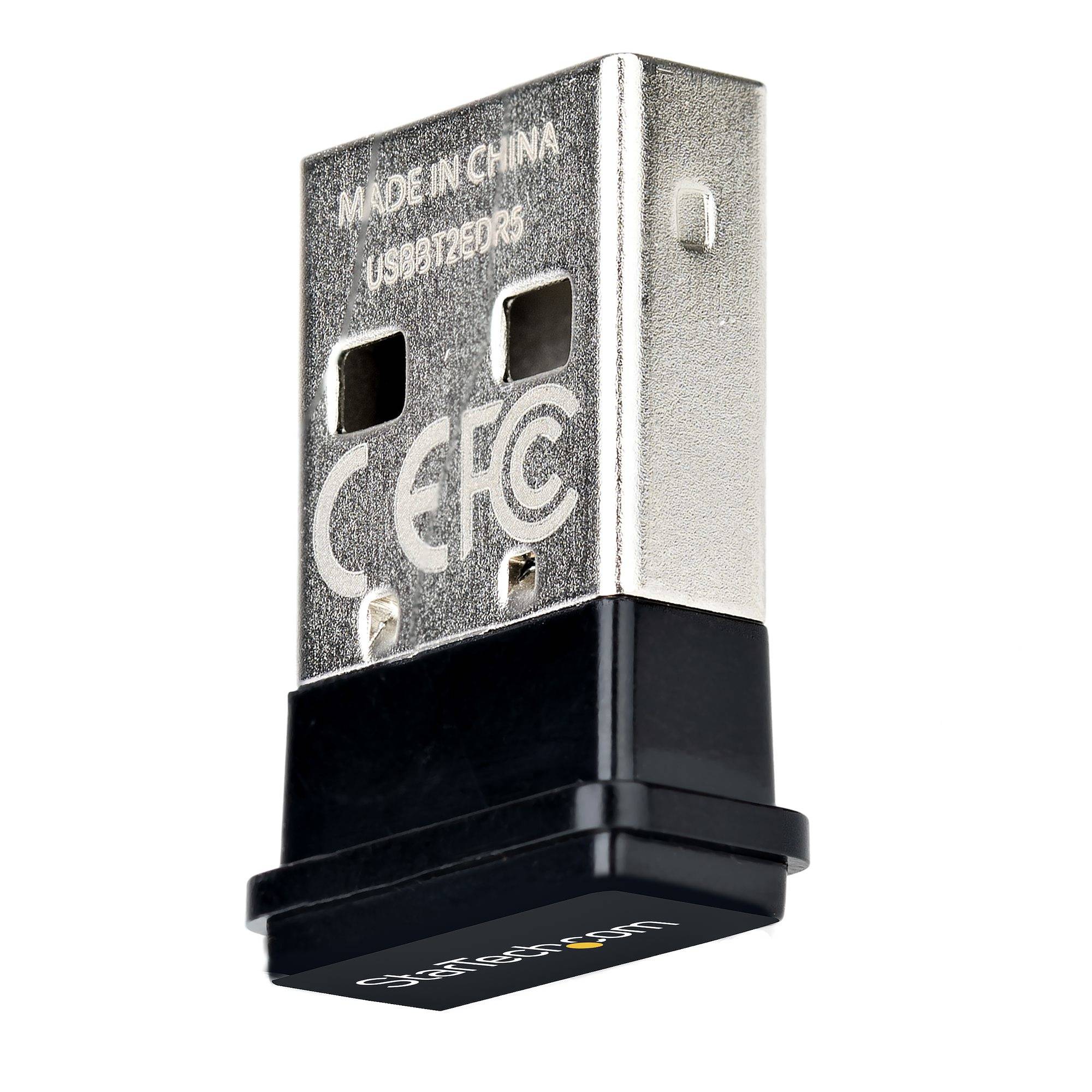 StarTech.com USB Bluetooth 5.0 Adapter, USB Bluetooth Dongle voor PC/Computer/Laptop/Toetsenbord/Muis, BT 5.0 Adapter voor Headsets, Mini USB Bluetooth Receiver, Windows/Linux