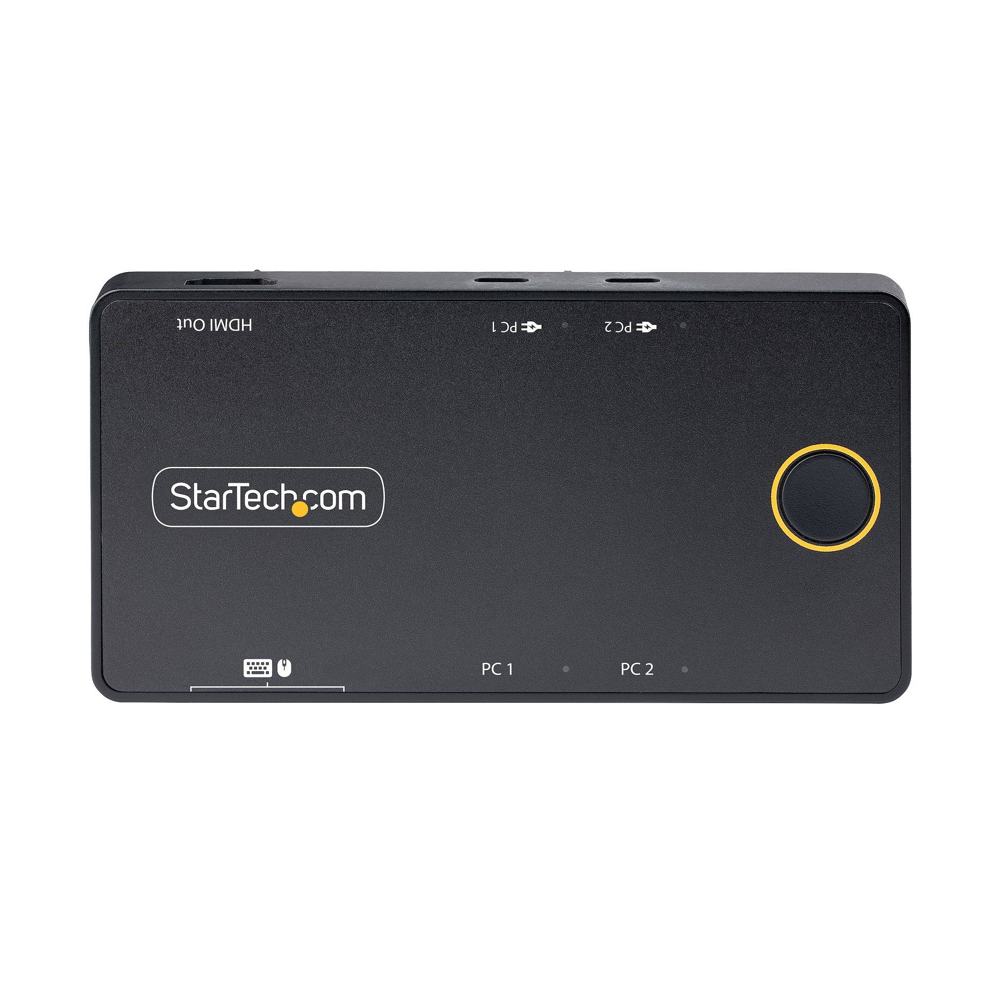 StarTech.com C2-H46-UC2-PD-KVM KVM-switch Zwart