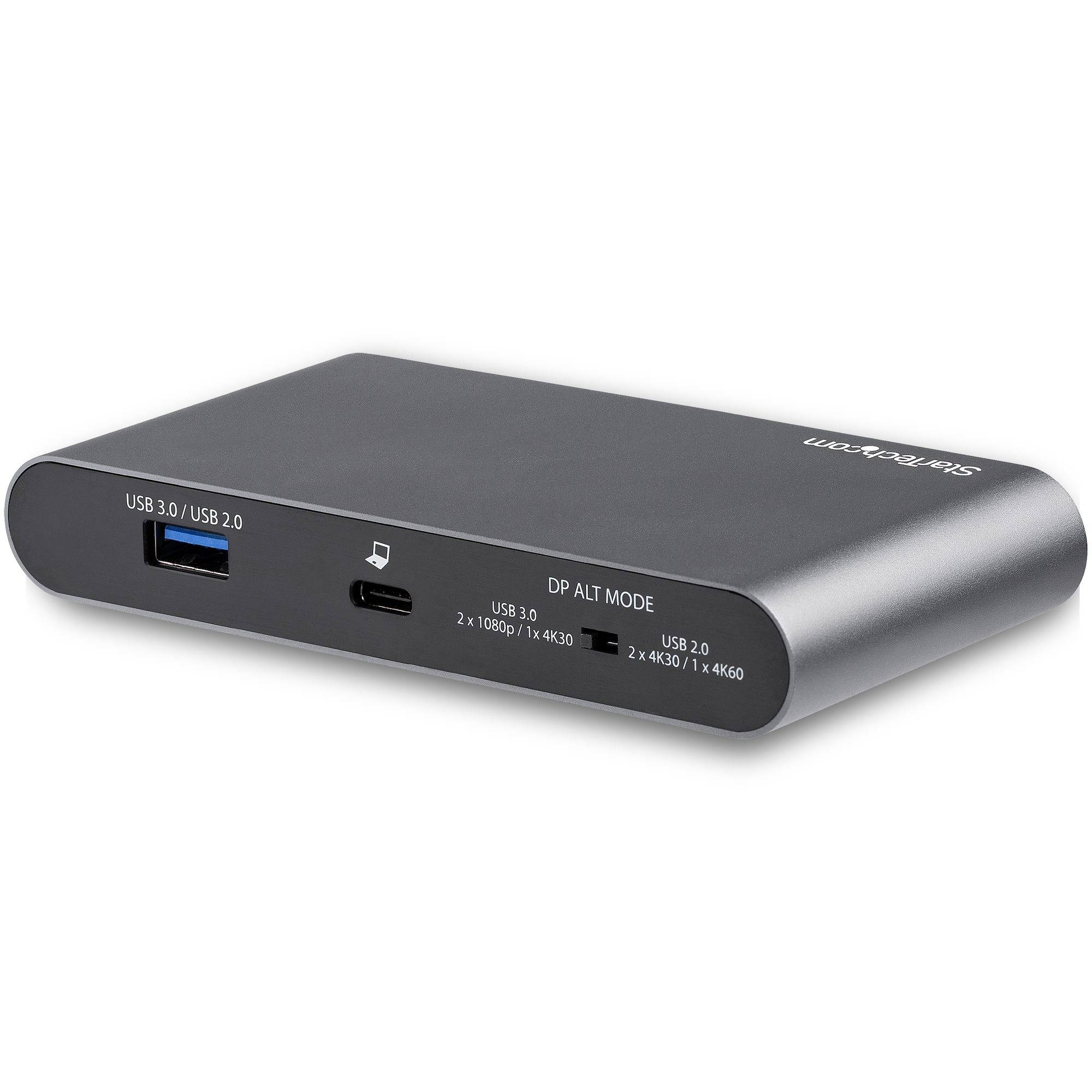 StarTech.com USB-C Dock - 4K Dual Monitor DisplayPort - Mini Laptop ...