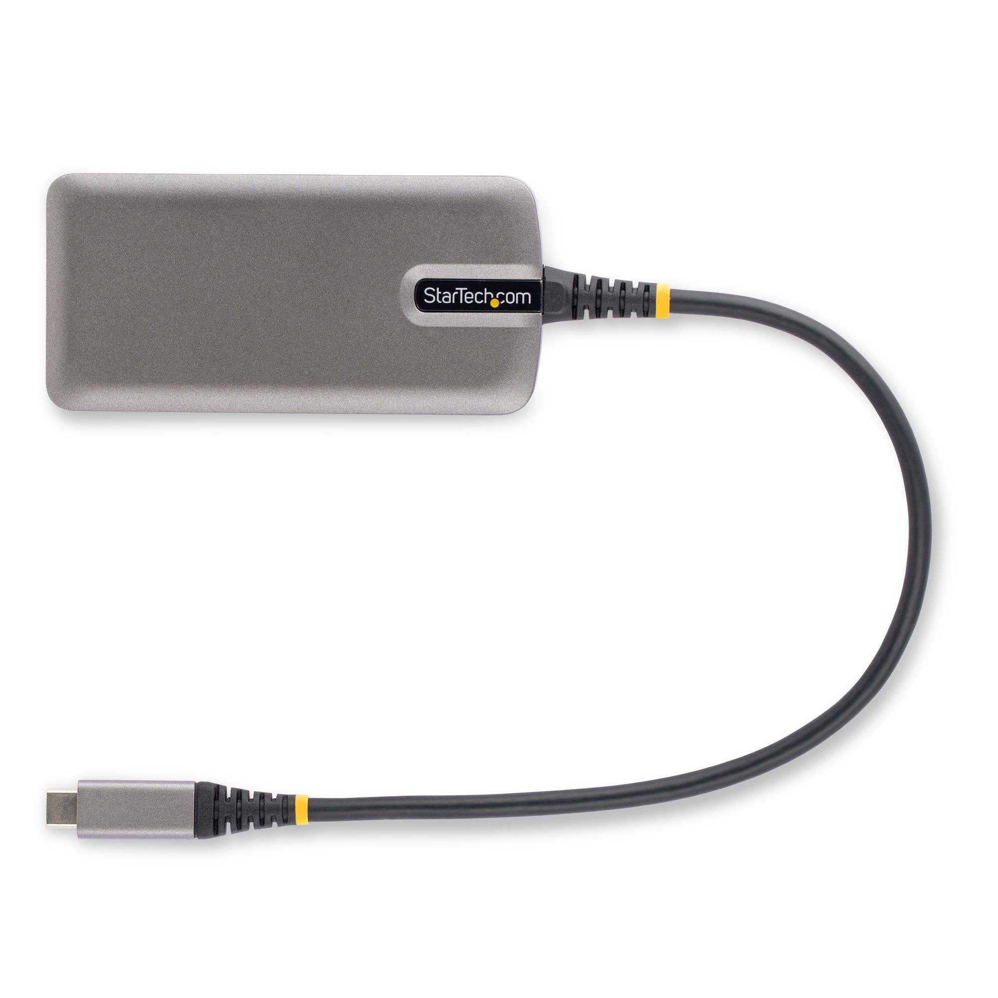 StarTech.com USB-C Multiport Adapter, 4K 60Hz HDMI, HDR - 2-Port 5Gbps USB 3.0 Hub, 100W Power Delivery Pass-Through, GbE, USB Type C Mini Docking Station, Windows/macOS/ChromeOS