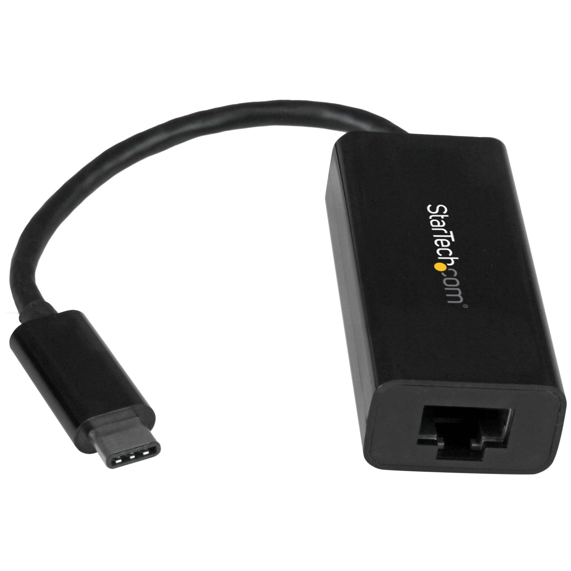 StarTech.com USB-C naar Gigabit Ethernet netwerkadapter - USB 3.0 - zwart