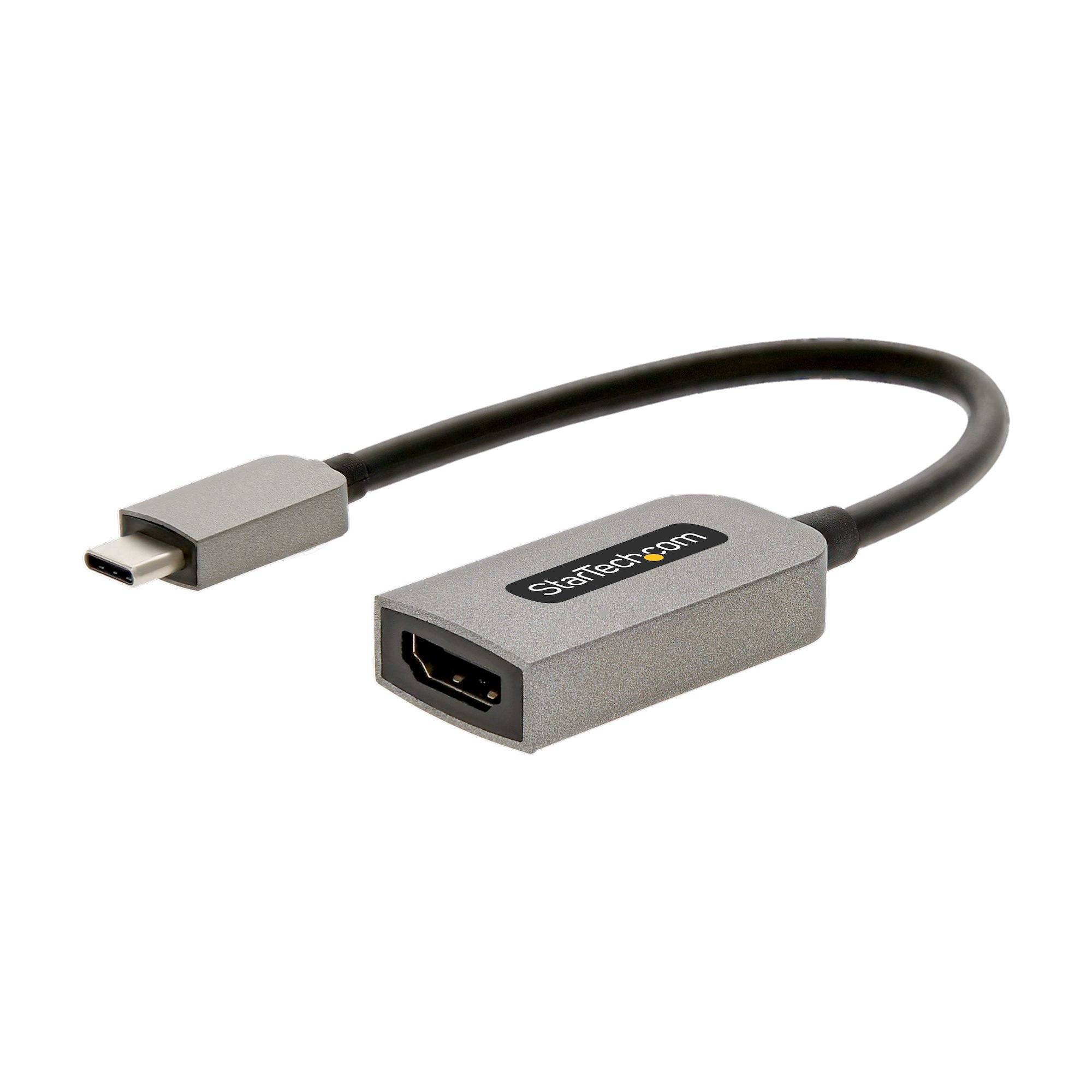 StarTech.com USB C naar HDMI Adapter - 4K 60Hz Video, HDR10 - USB-C naar HDMI 2.0b Adapter Dongle - USB Type-C DP Alt Mode naar HDMI Monitor/Scherm/TV - USB C naar HDMI Converter