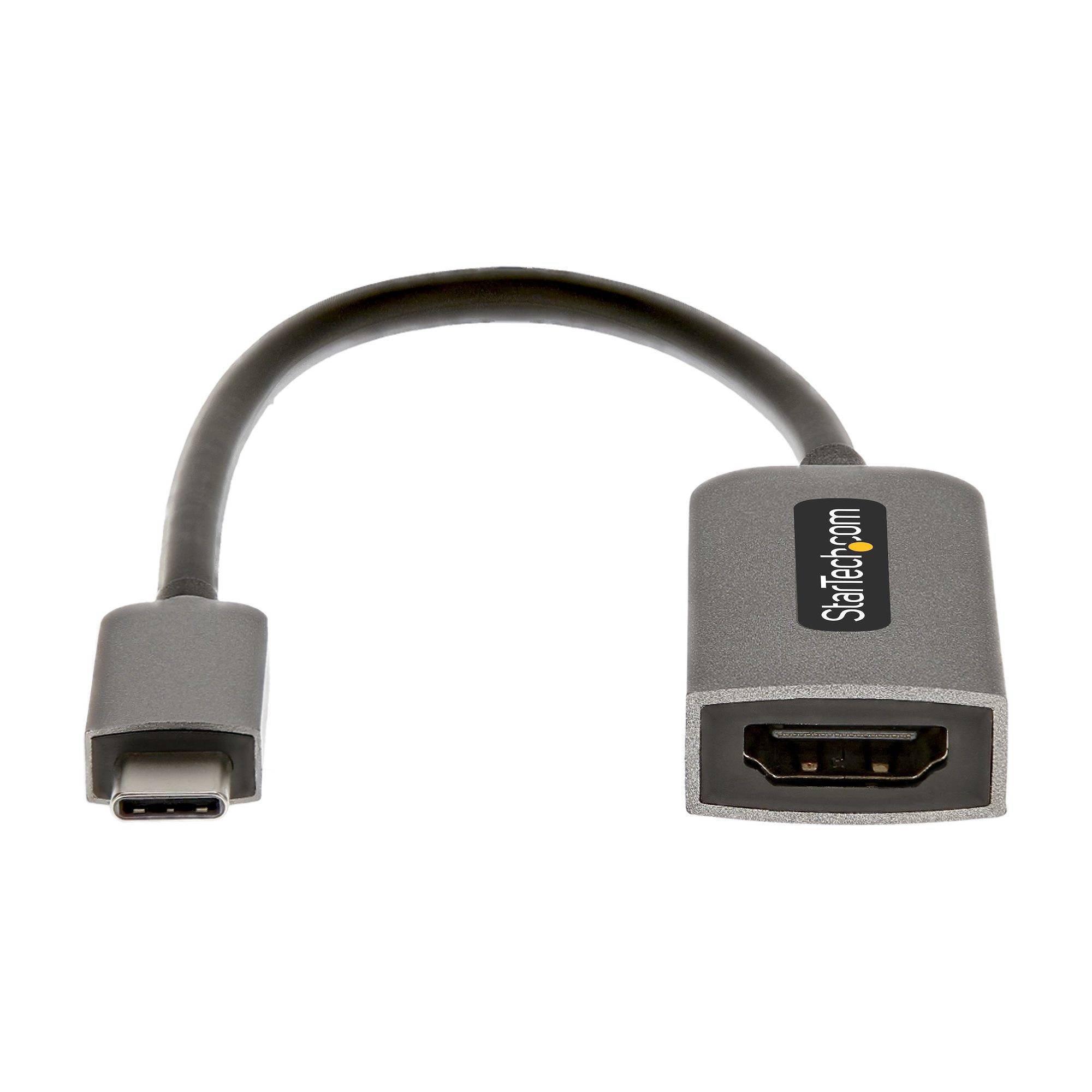 StarTech.com USB C naar HDMI Adapter - 4K 60Hz Video, HDR10 - USB-C naar HDMI 2.0b Adapter Dongle - USB Type-C DP Alt Mode naar HDMI Monitor/Scherm/TV - USB C naar HDMI Converter