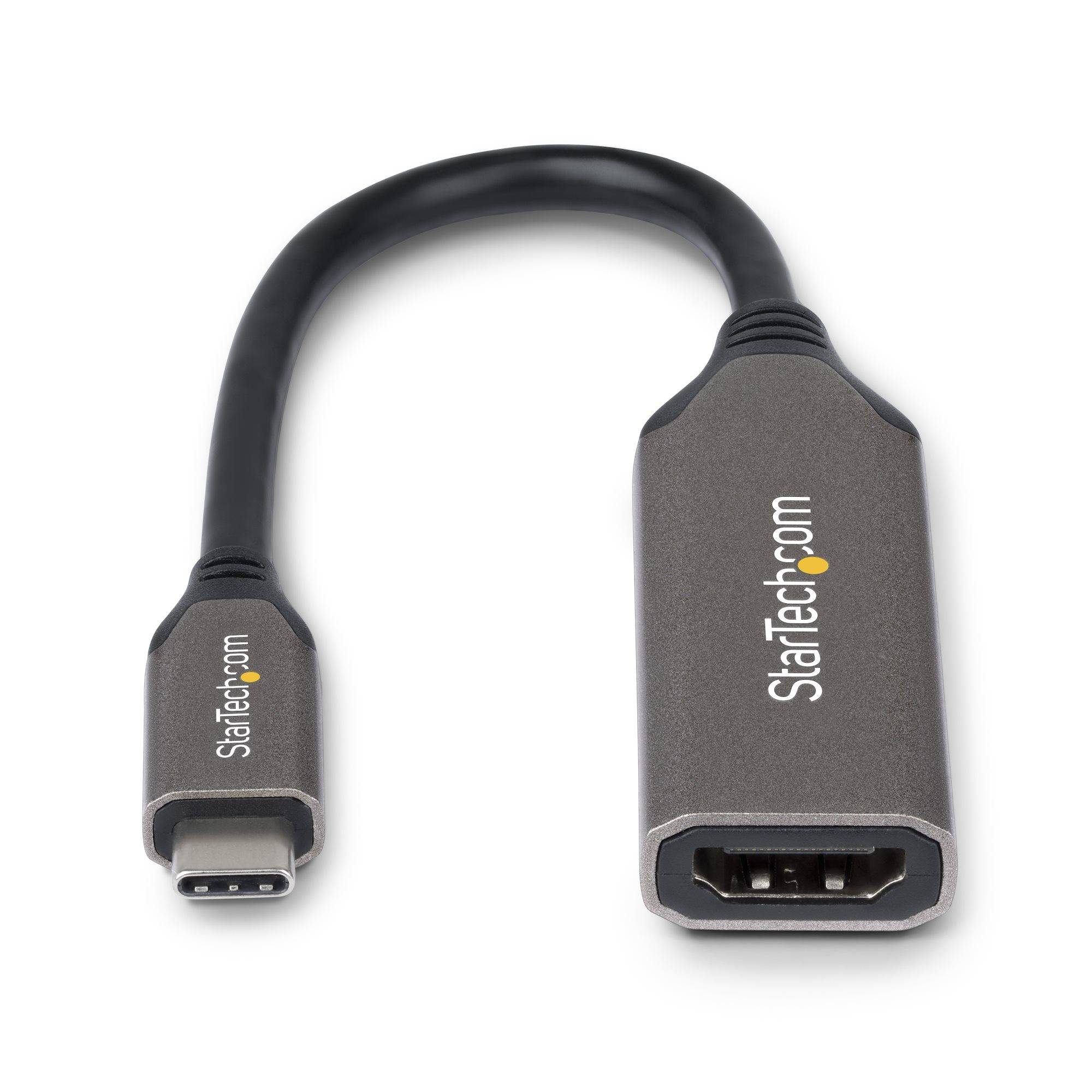 StarTech.com USB-C naar HDMI Adapter, 8K 60Hz / 4K 120Hz, Thunderbolt / USB4 Compatibel, USB C naar HDMI 2.1 Converter, HDR10+, 20cm Kabel