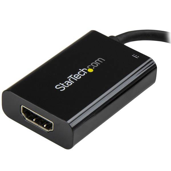 StarTech.com USB-C naar 4K HDMI adapter met USB 60 W Power Delivery zwart