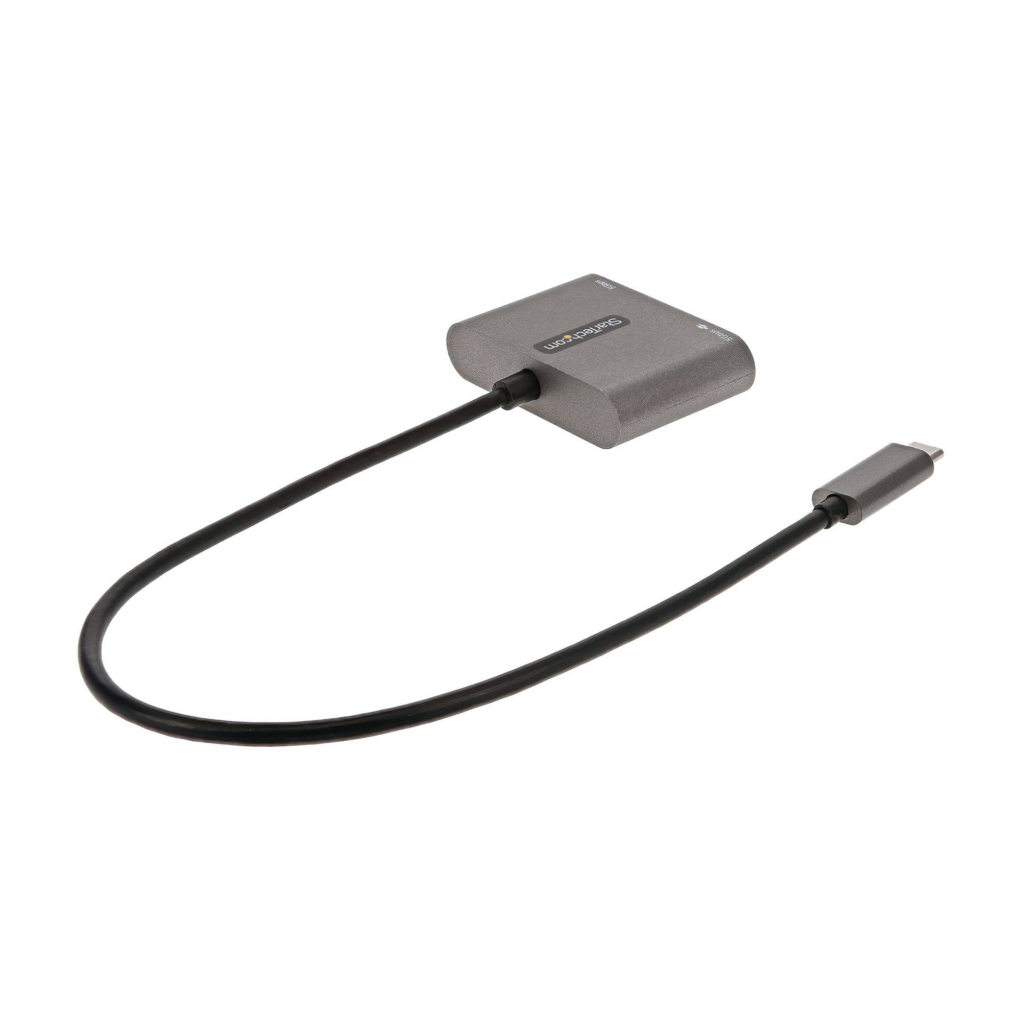 StarTech.com USB C Multiport Adapter, USB-C naar HDMI 4K Video, 100W PD Pass-Through, USB 3.0 Hub 5Gbps (1xType-C/1xA), USB-C Mini Dock, USB-C Travel Dock, Draagbaar Laptop Docking Station