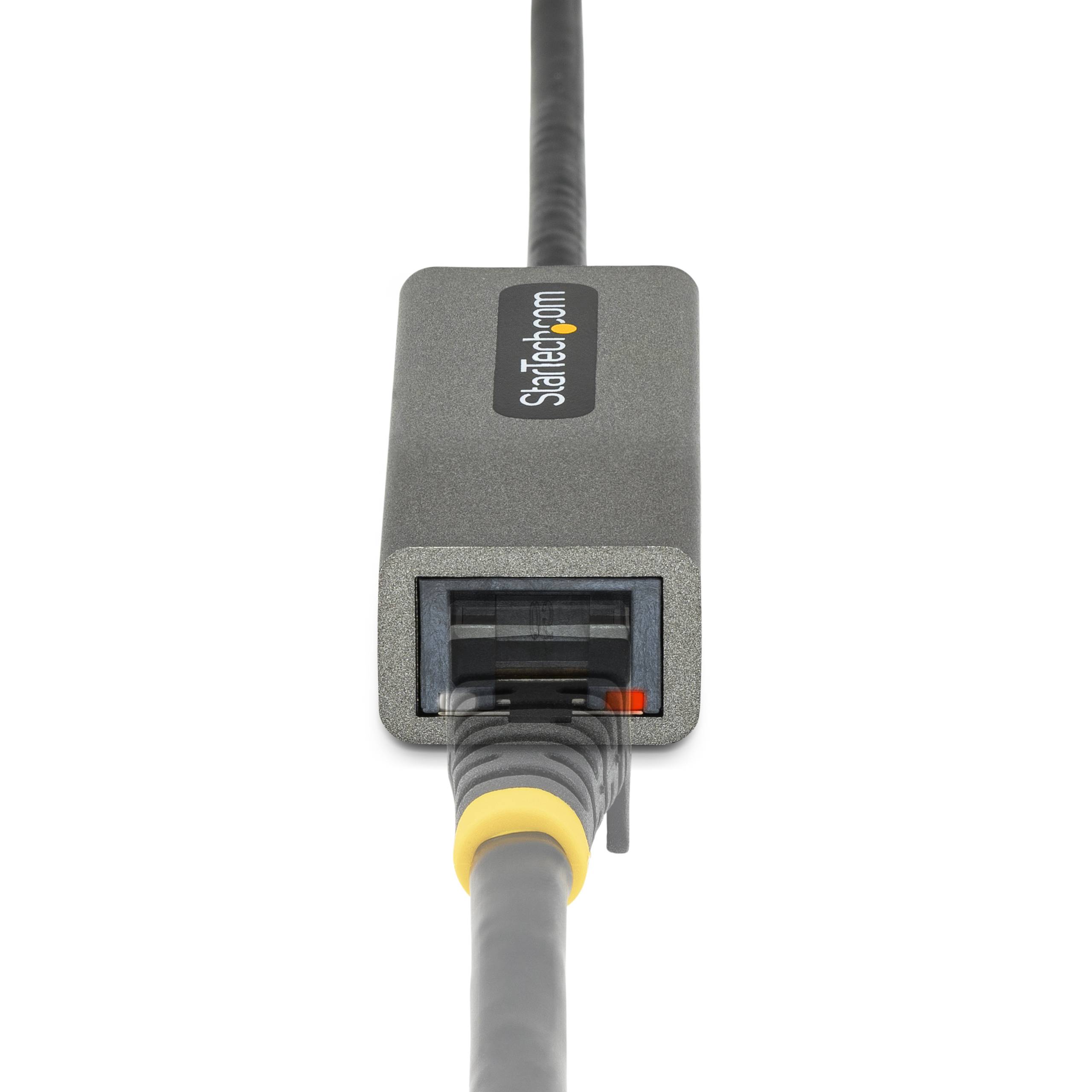 StarTech.com USB 3.0 naar Gigabit Ethernet Network Adapter - 10/100/1000 Mbps, USB naar RJ45, USB 3.0 naar LAN Adapter, USB 3.0 Ethernet Adapter (GbE), 30cm Aangesloten Kabel, Driverless Install