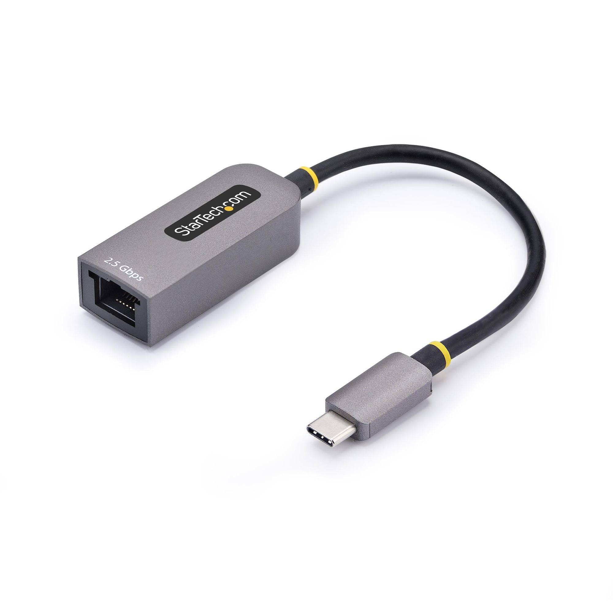StarTech.com USB-C naar Ethernet Adapter, NIC, 100W PD Pass-Through, USB 3.0 Type-C 1Gbps Multi Speed Netwerk Adapter, Gigabit Ethernet, Thunderbolt Compatibel, Windows & Mac