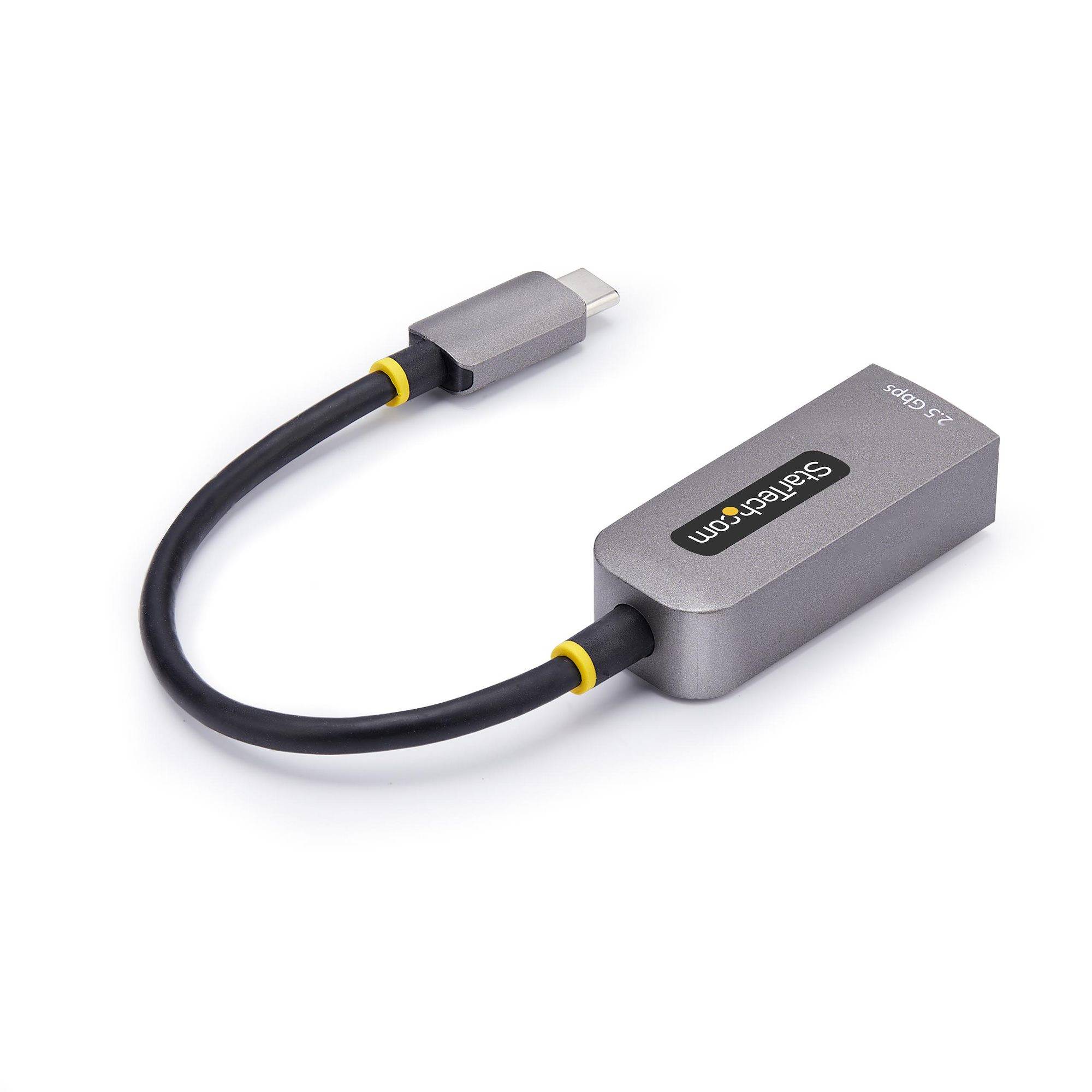 StarTech.com USB-C naar Ethernet Adapter, NIC, 100W PD Pass-Through, USB 3.0 Type-C 1Gbps Multi Speed Netwerk Adapter, Gigabit Ethernet, Thunderbolt Compatibel, Windows & Mac