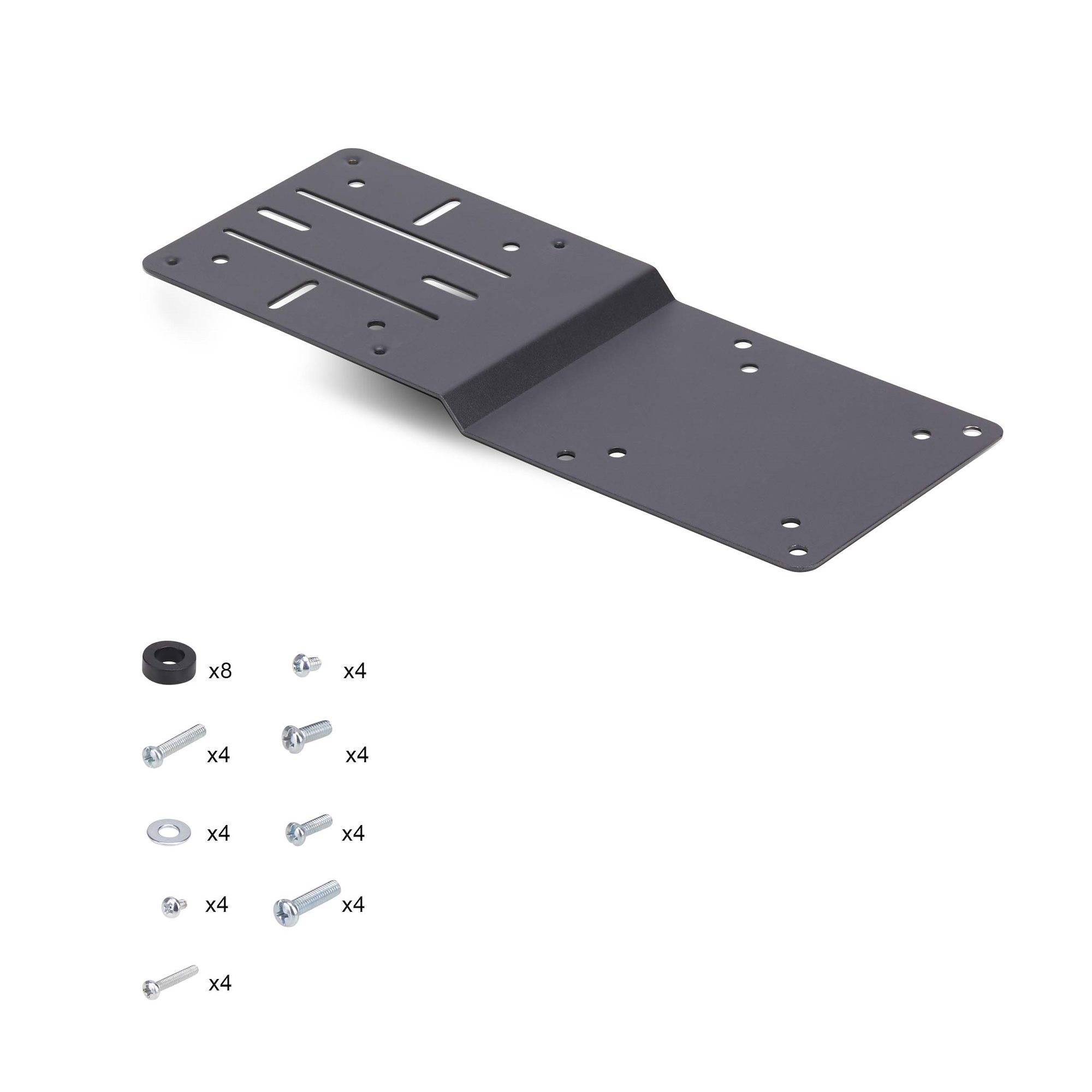 StarTech.com VESA Montageplaat voor NUC/Thin Clients of Laptop Docking Stations, VESA 75x75/100x100 Compatibel Adapter voor Mini PC