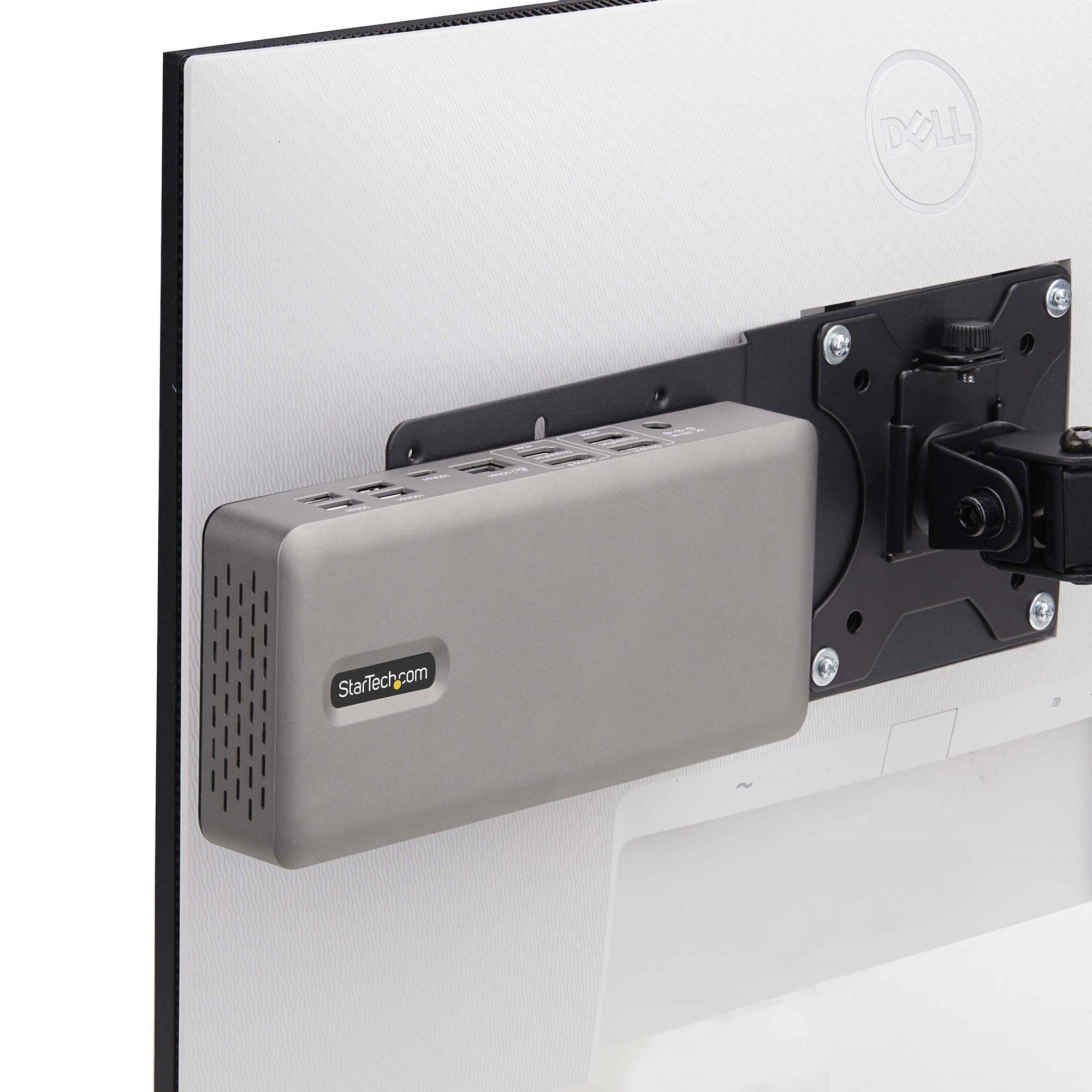 StarTech.com VESA Montageplaat voor NUC/Thin Clients of Laptop Docking Stations, VESA 75x75/100x100 Compatibel Adapter voor Mini PC