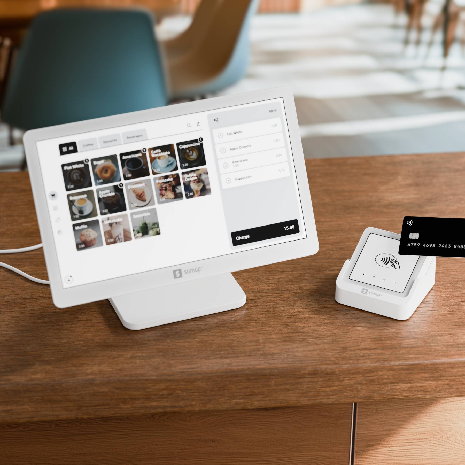 SumUp Point of Sale Lite + Solo Mobiel Pinapparaat