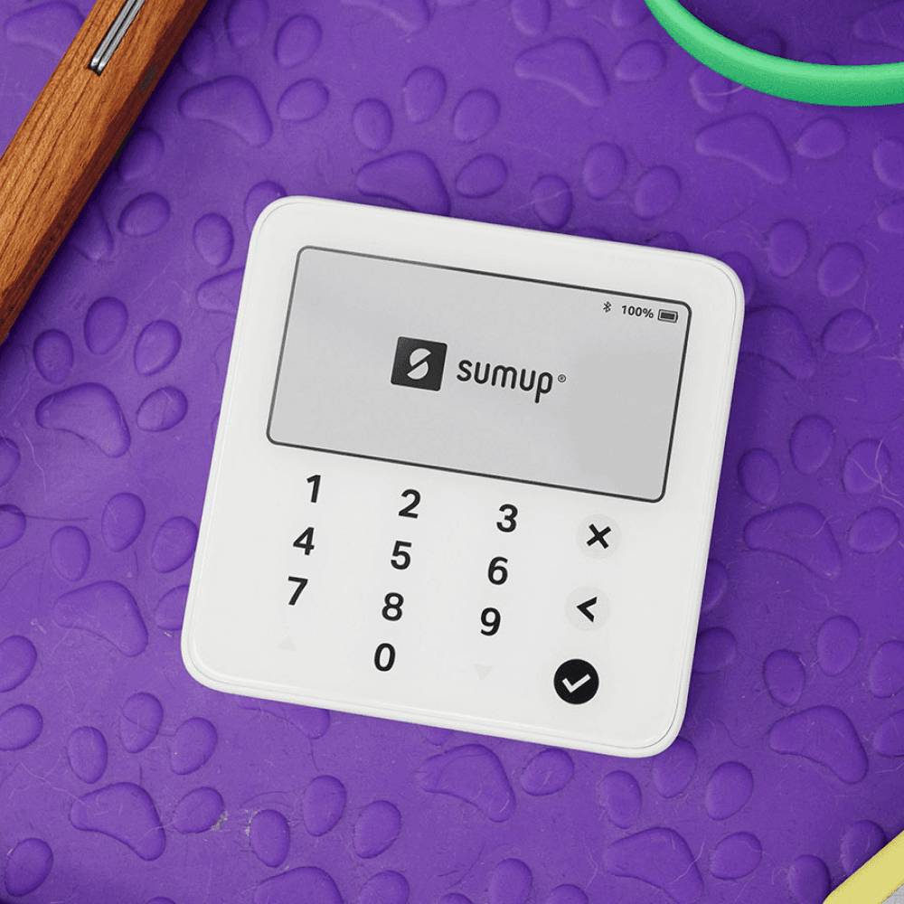 SumUp Solo Lite smart card reader Batterij/Accu Bluetooth Wit