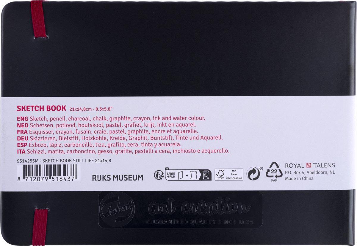 Talens Art Creation schetsboek, Stilleven, 21 x 14,8 cm