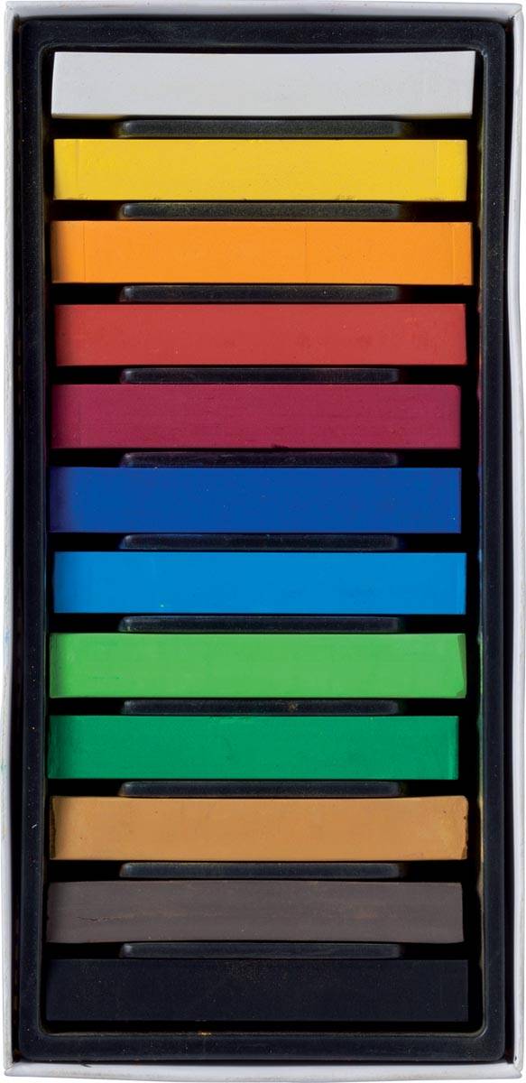Talens Art Creation softpastels, doos met 12 stuks in geassorteerde kleuren