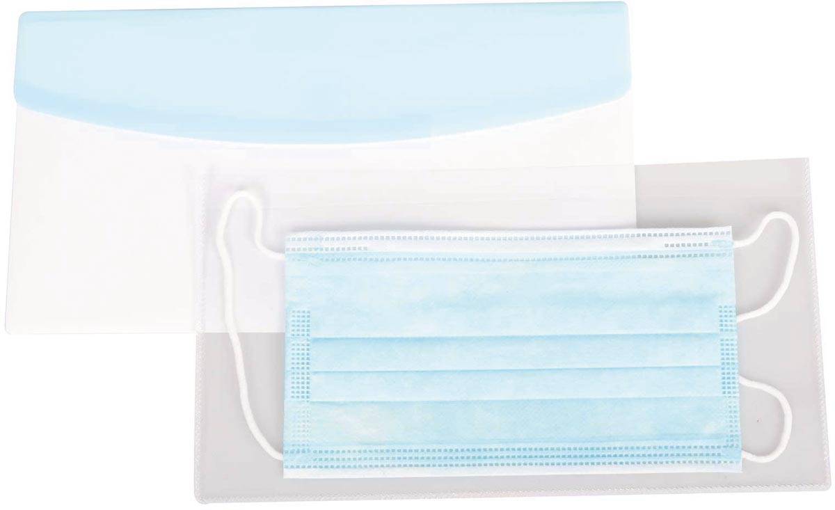Tarifold set met antimicrobiële hoes + Color Dream Chequebook enveloptas voor mondmaskers, pak van 6 sets