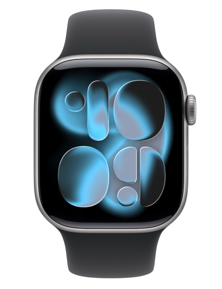 Apple Watch Series 11 Cellular 42mm Grijs Sportband S/M