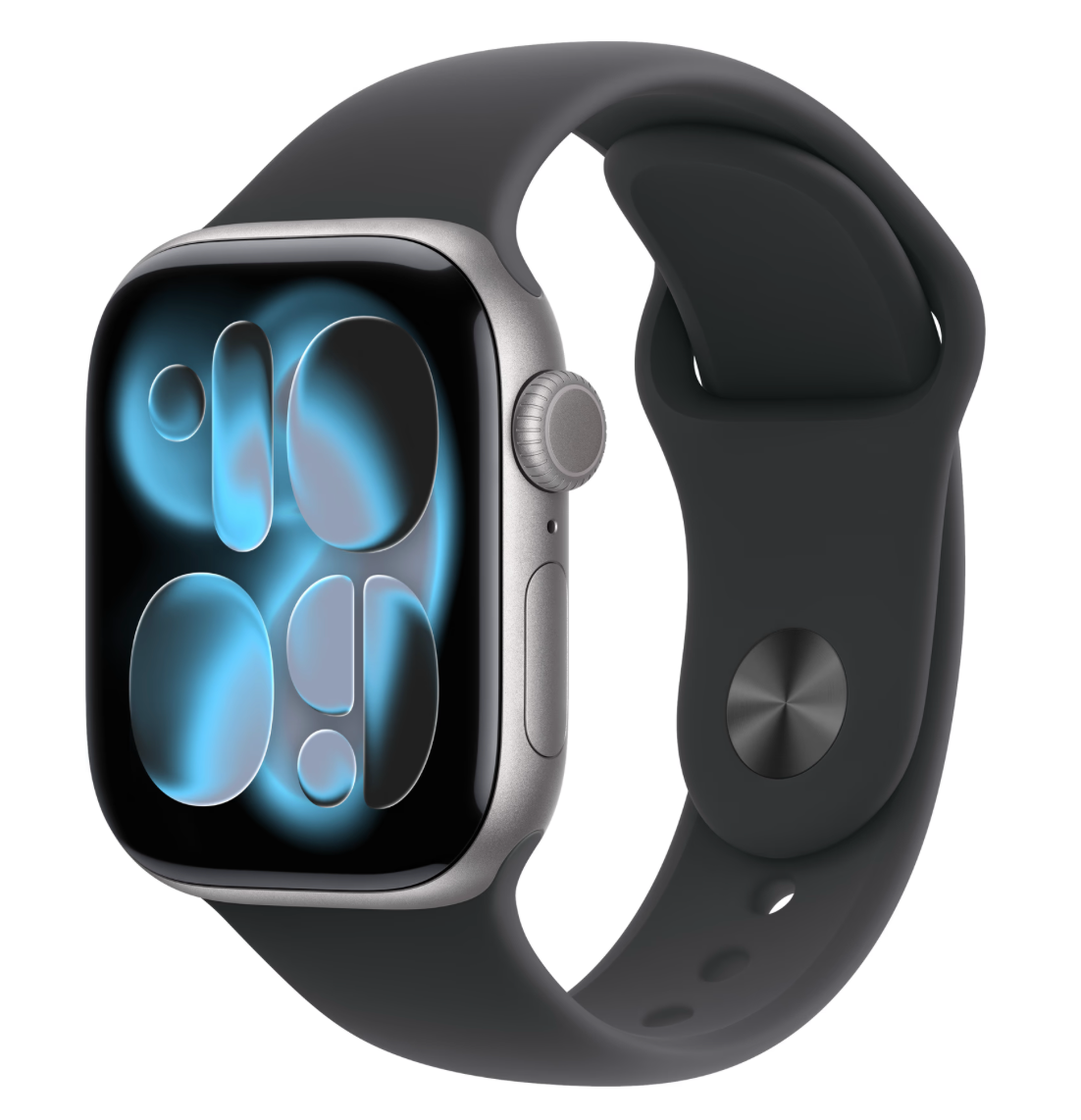 Apple Watch Series 11 Cellular 42mm Grijs Sportband S/M