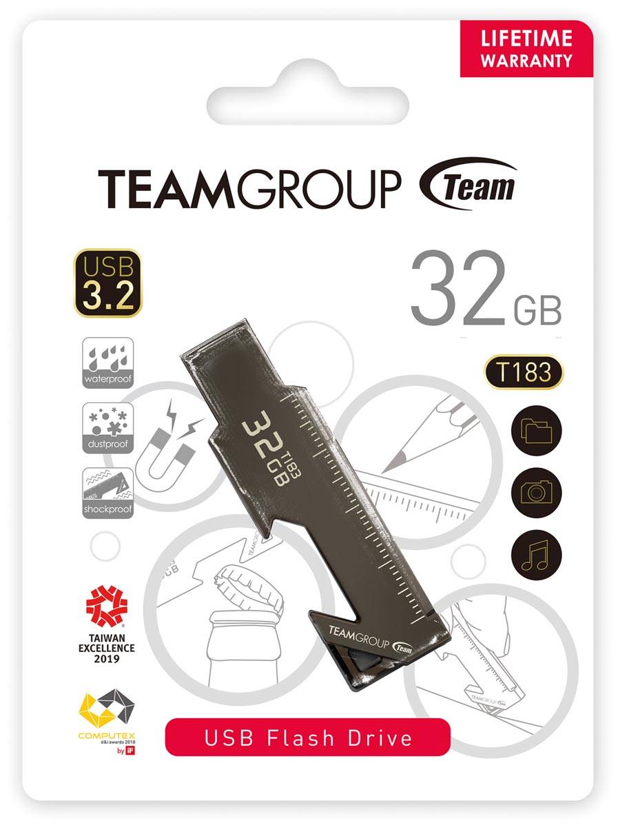 Teamgroup USB-stick T183, 5-in-1, 32 GB
