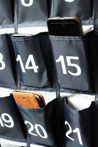 Telefoontas met 30 vakken