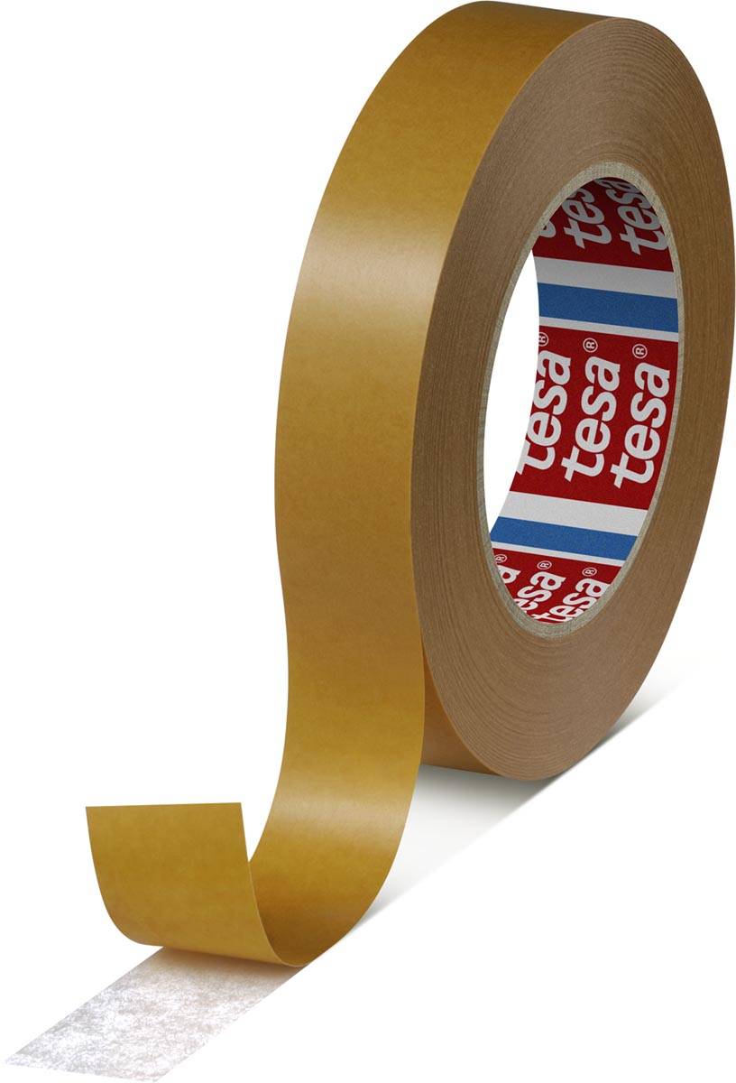 Tesa dubbelzijde tape, non woven, ft 25 mm x 50 m