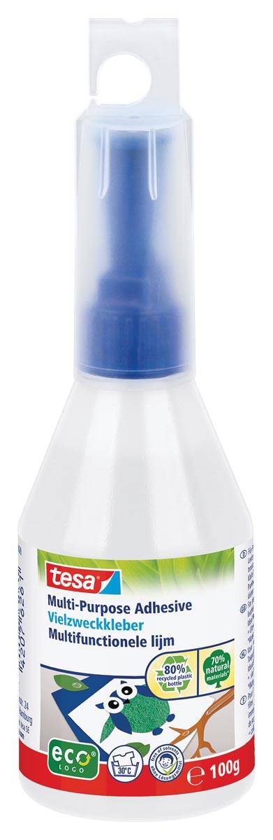 Tesa juniorlijm, flacon van 100 g