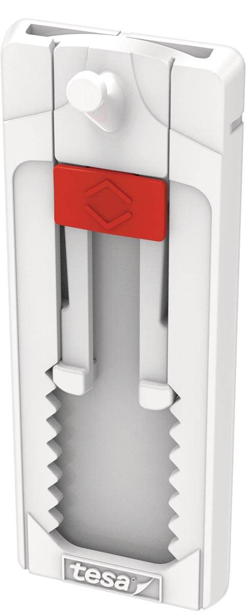 Tesa Klevende Spijker voor Tegels en Metaal, verstelbaar, draagvermogen 3 kg, blister van 2 stuks