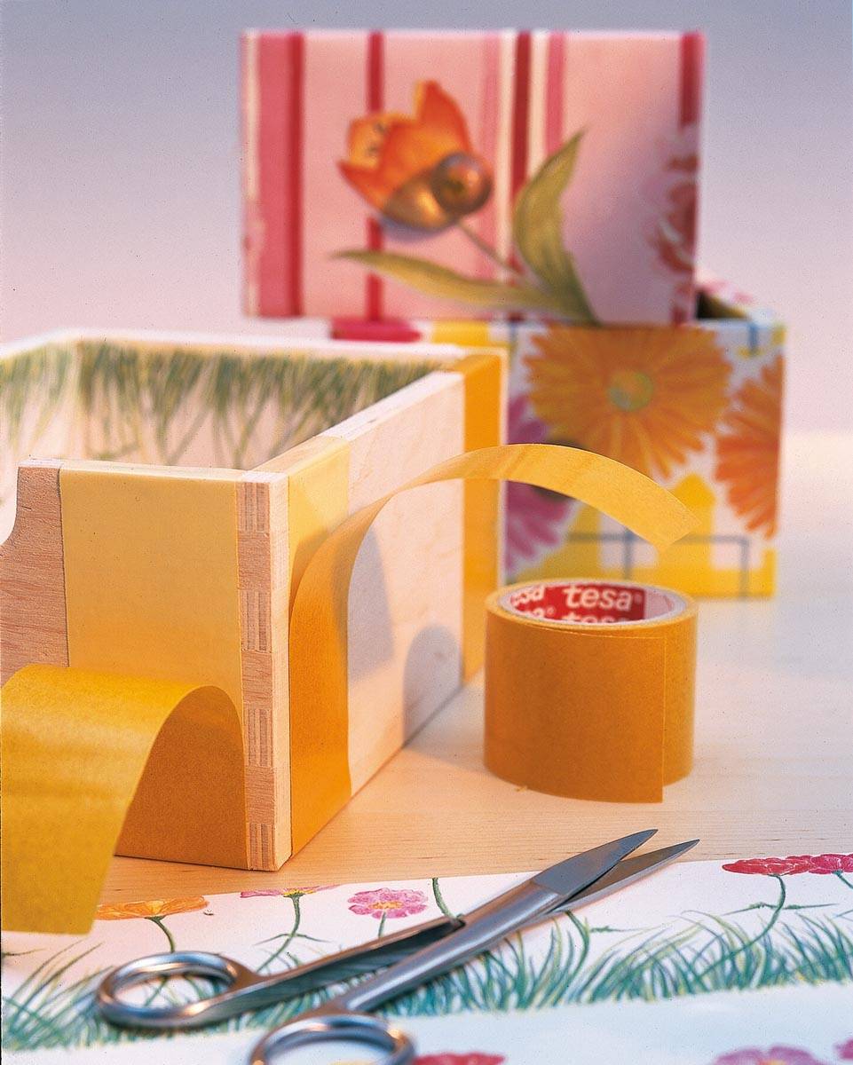 TESA knutseltape, dubbelzijdig, ft 38 mm x 2,75 m